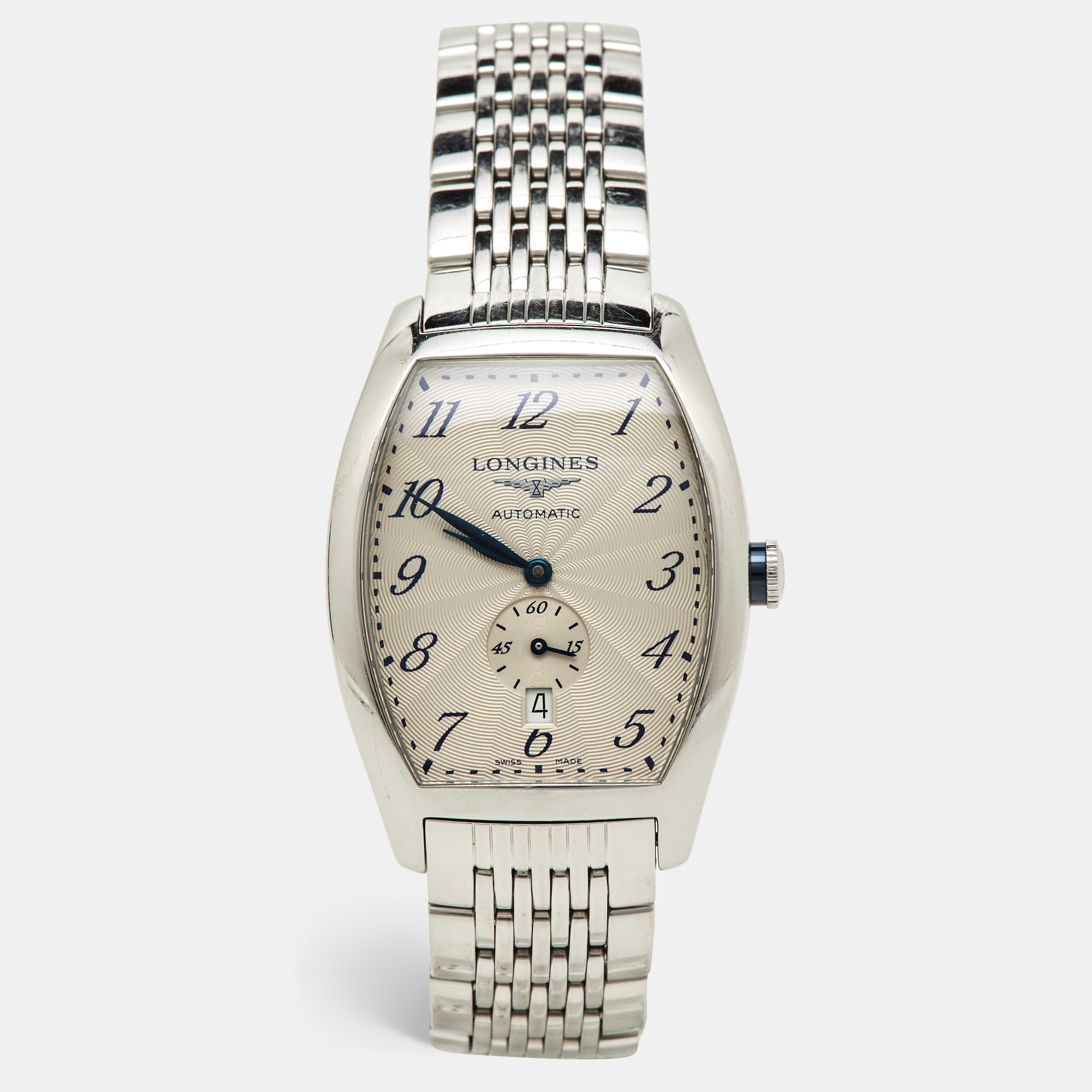 

Longines Silver Stainless Steel Evidenza L2.642.4.73.6 Women's Wristwatch