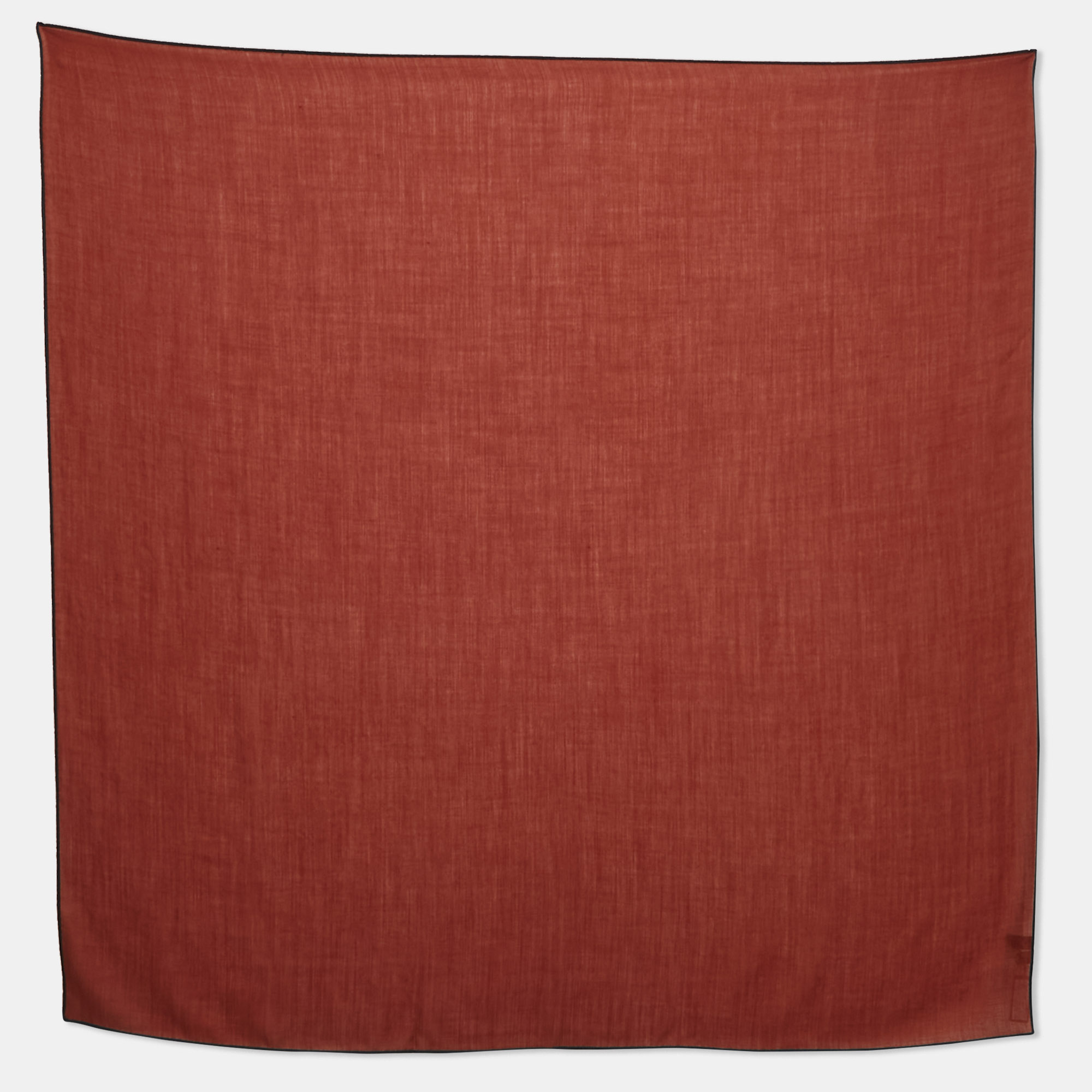 

Loro Piana Brown Cashmere Blend Square Scarf