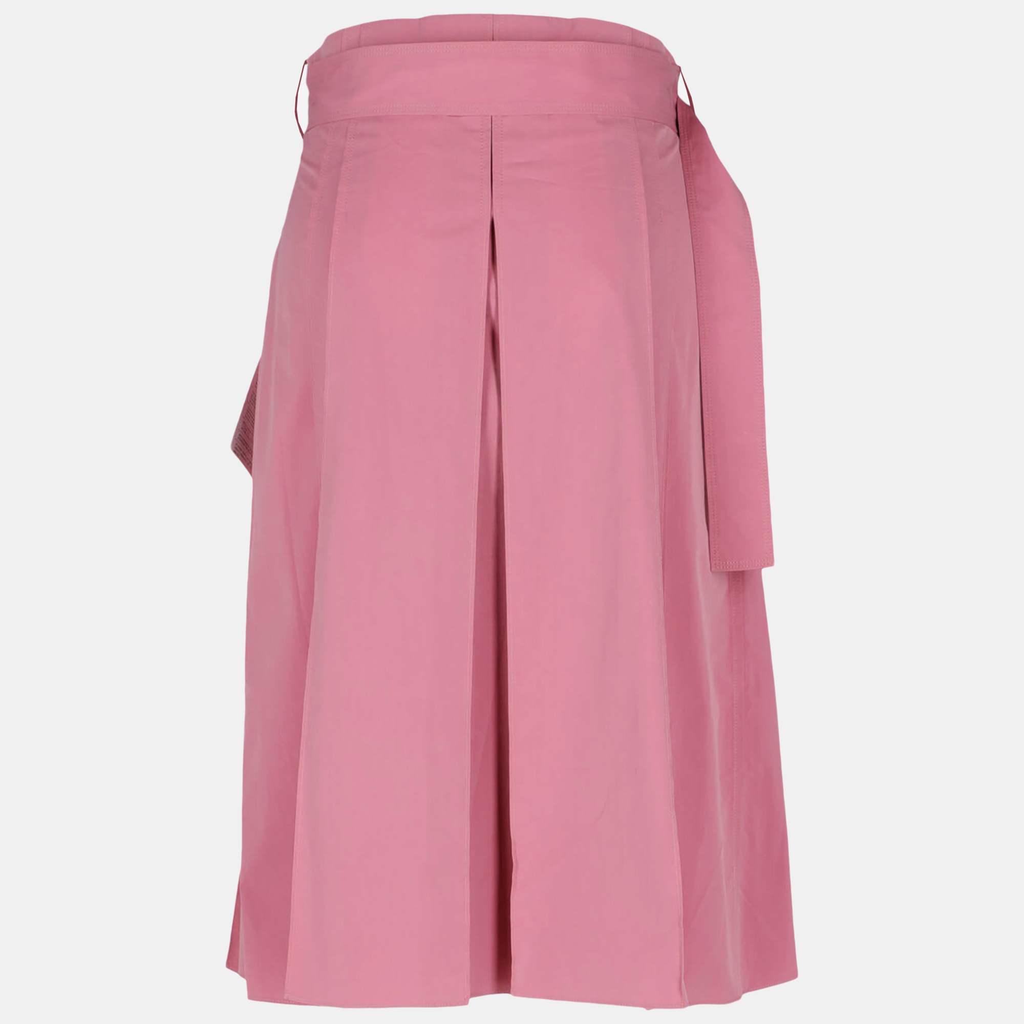 

Loro Piana Women's Cotton Midi Skirt - Pink