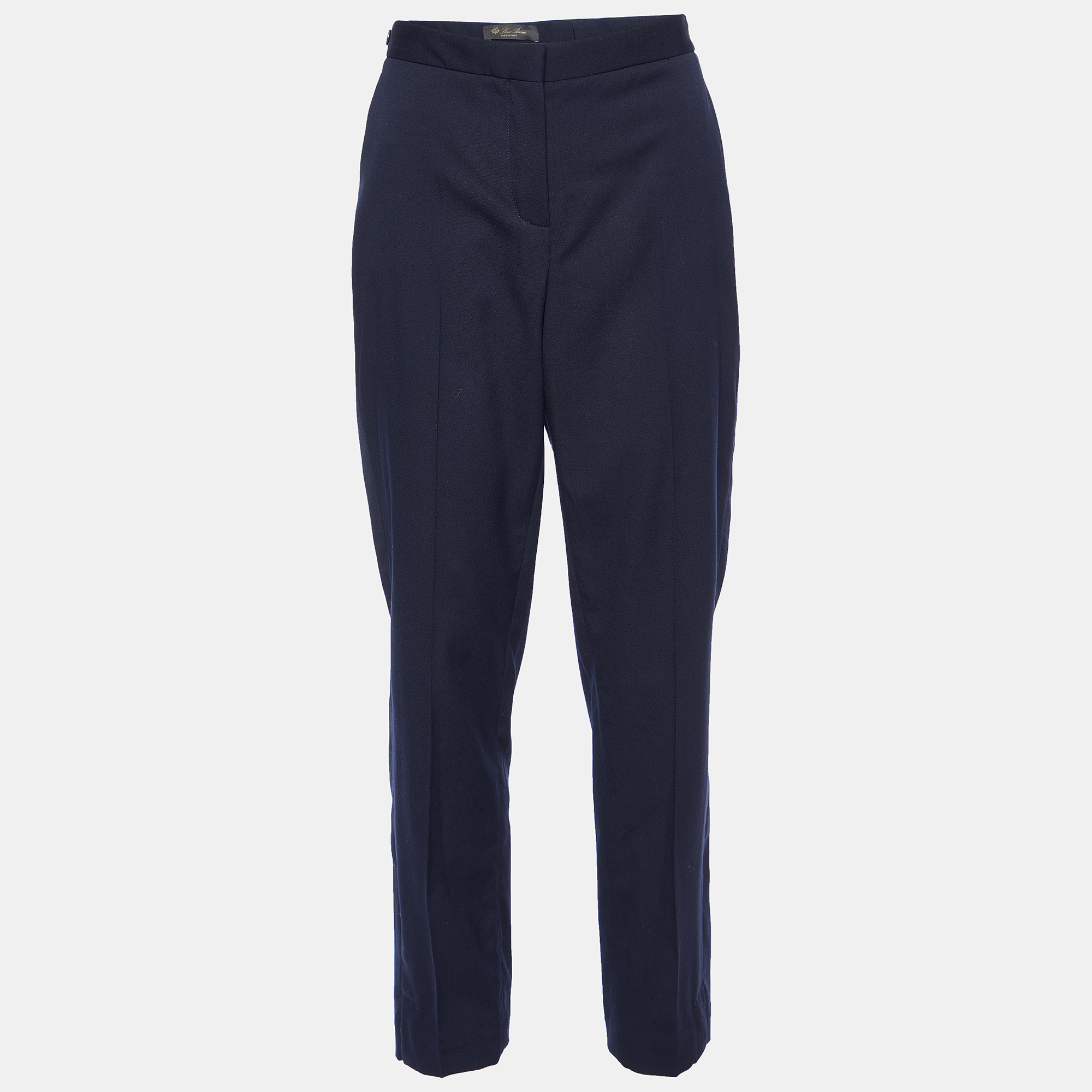 

Loro Piana Navy Blue Wool Tailored Pants M