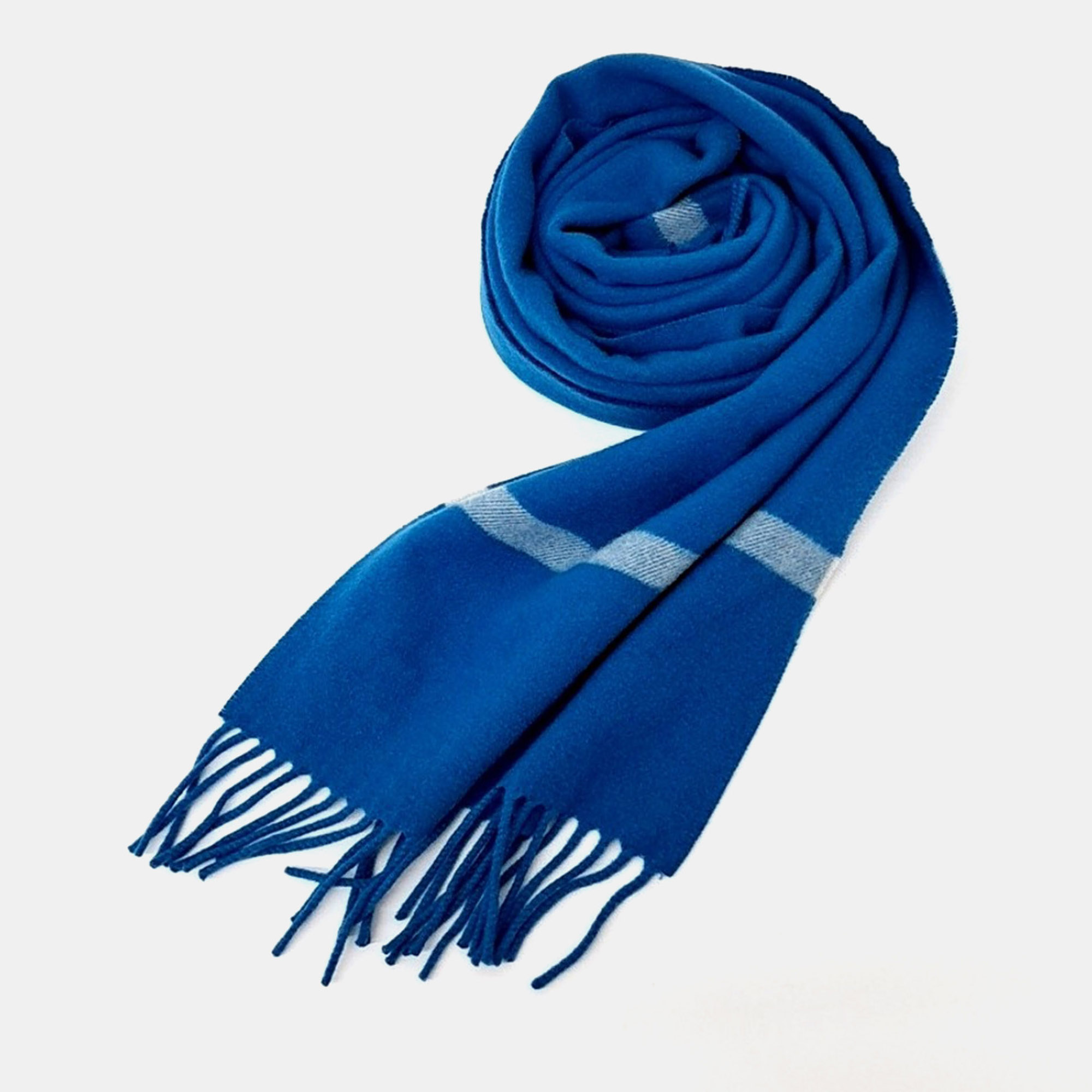 

Loro Piana Blue Cashmere Muffler