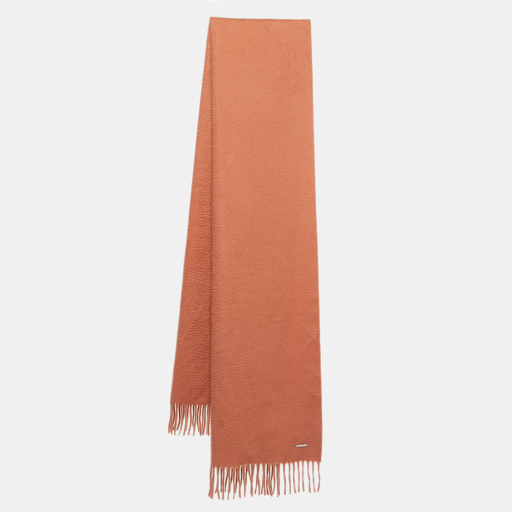 Pre-owned Loro Piana Blush Pink Cashmere Muffler | ModeSens