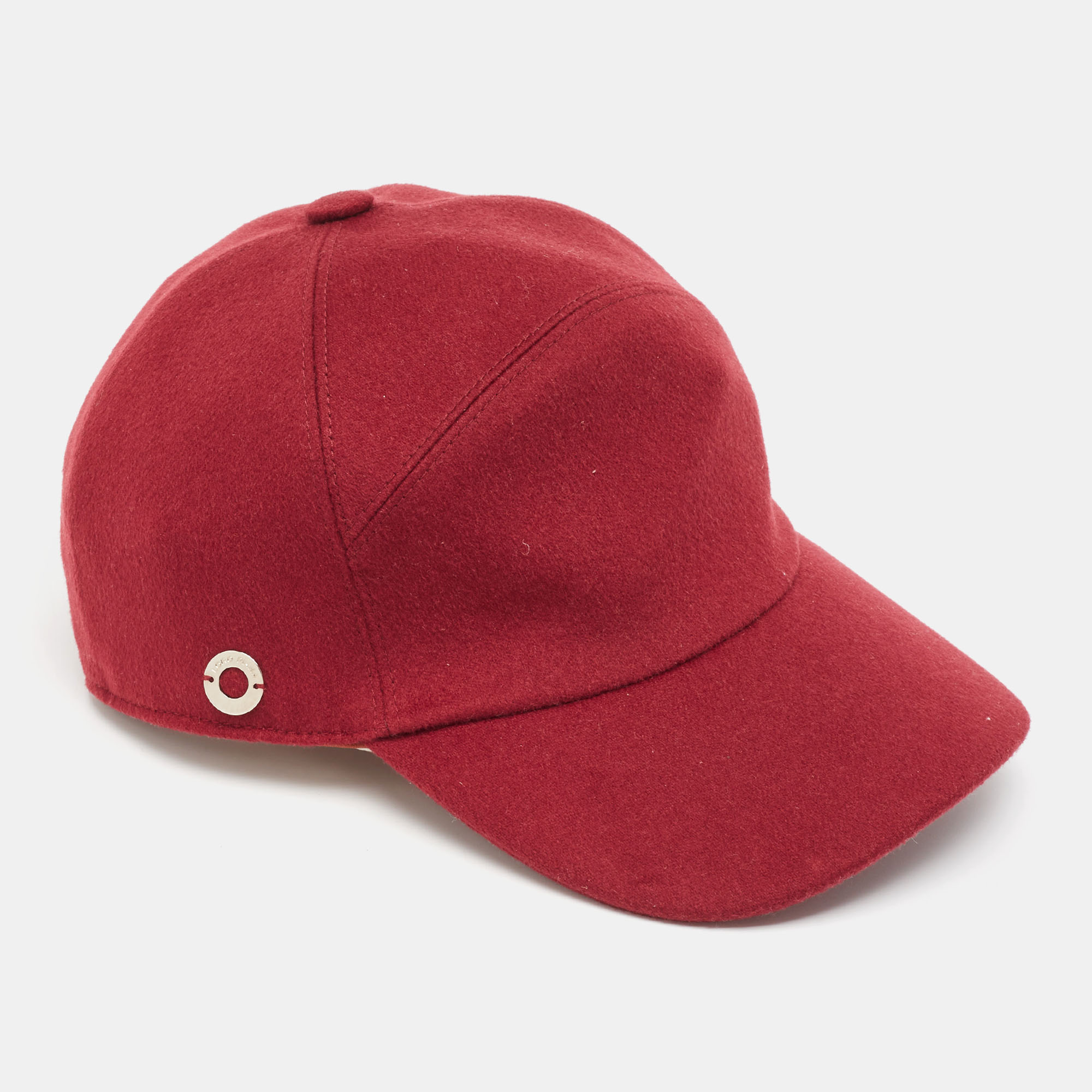 

Loro Piana Red Cashmere Storm System Baseball Cap