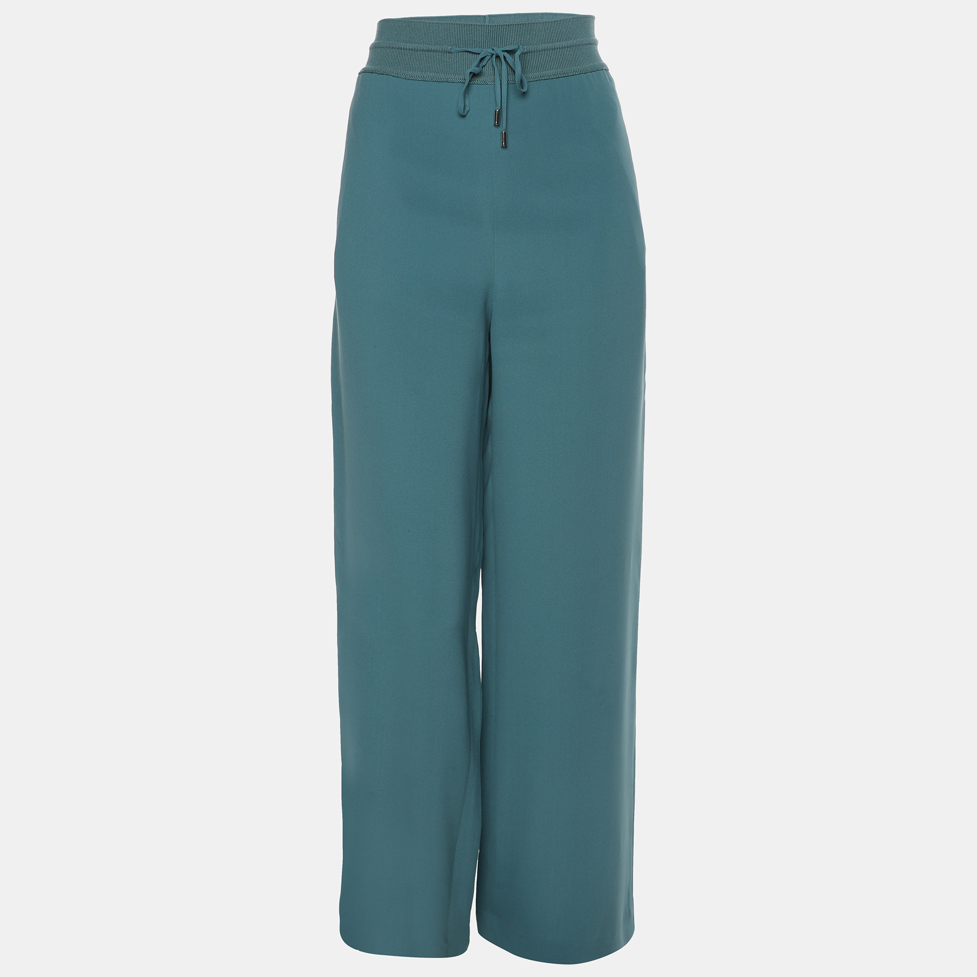 

Loro Piana Blue Silk Palazzo Pants S