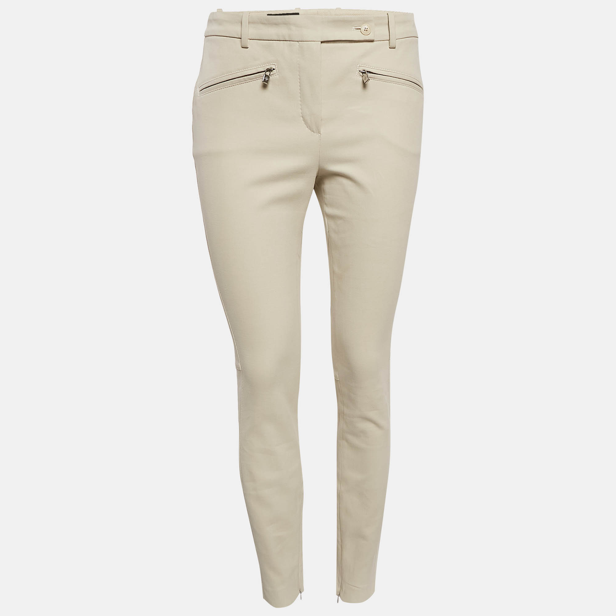 

Loro Piana Beige Stretch Cotton Trousers M