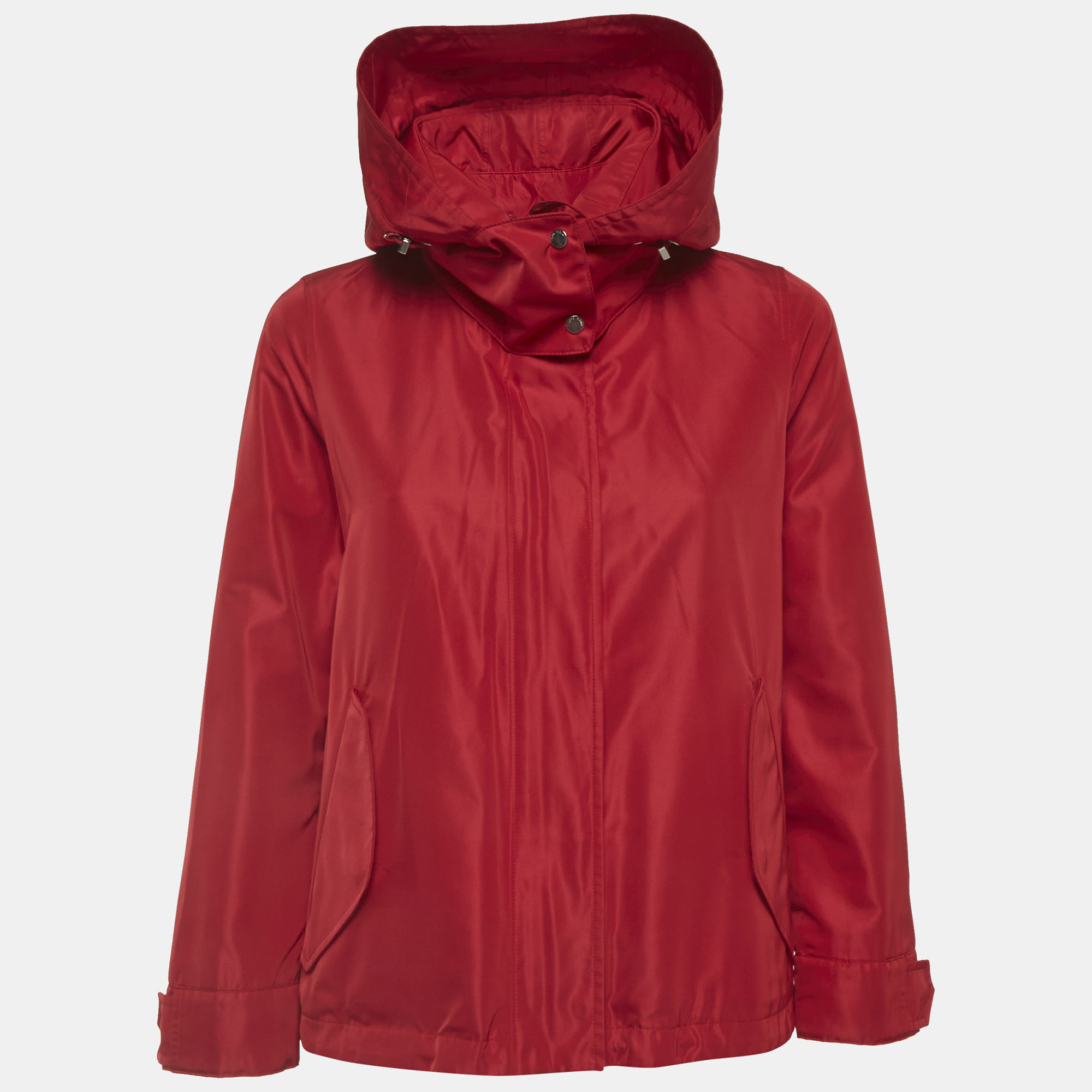 

Loro Piana Red Synthetic Bomber Jacket S