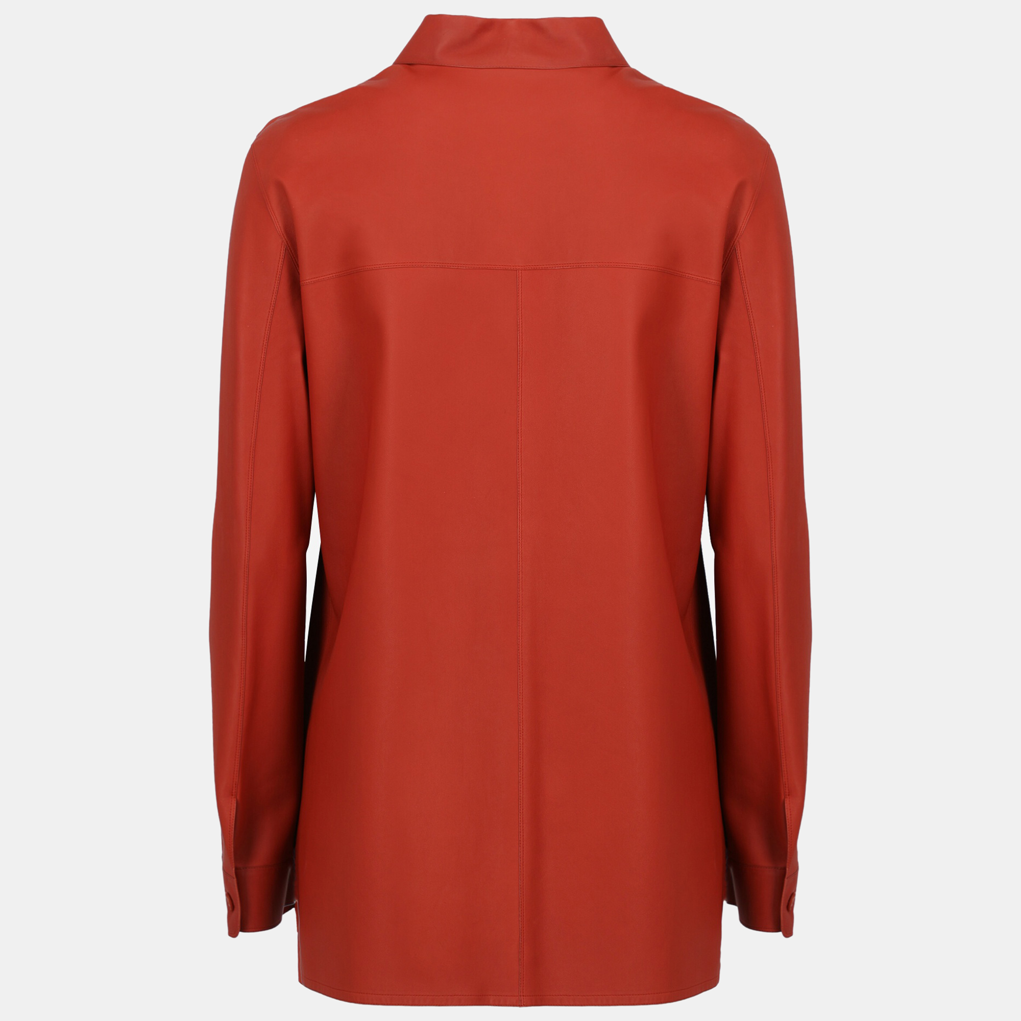 

Loro Piana Women' Leather Shirt - Red