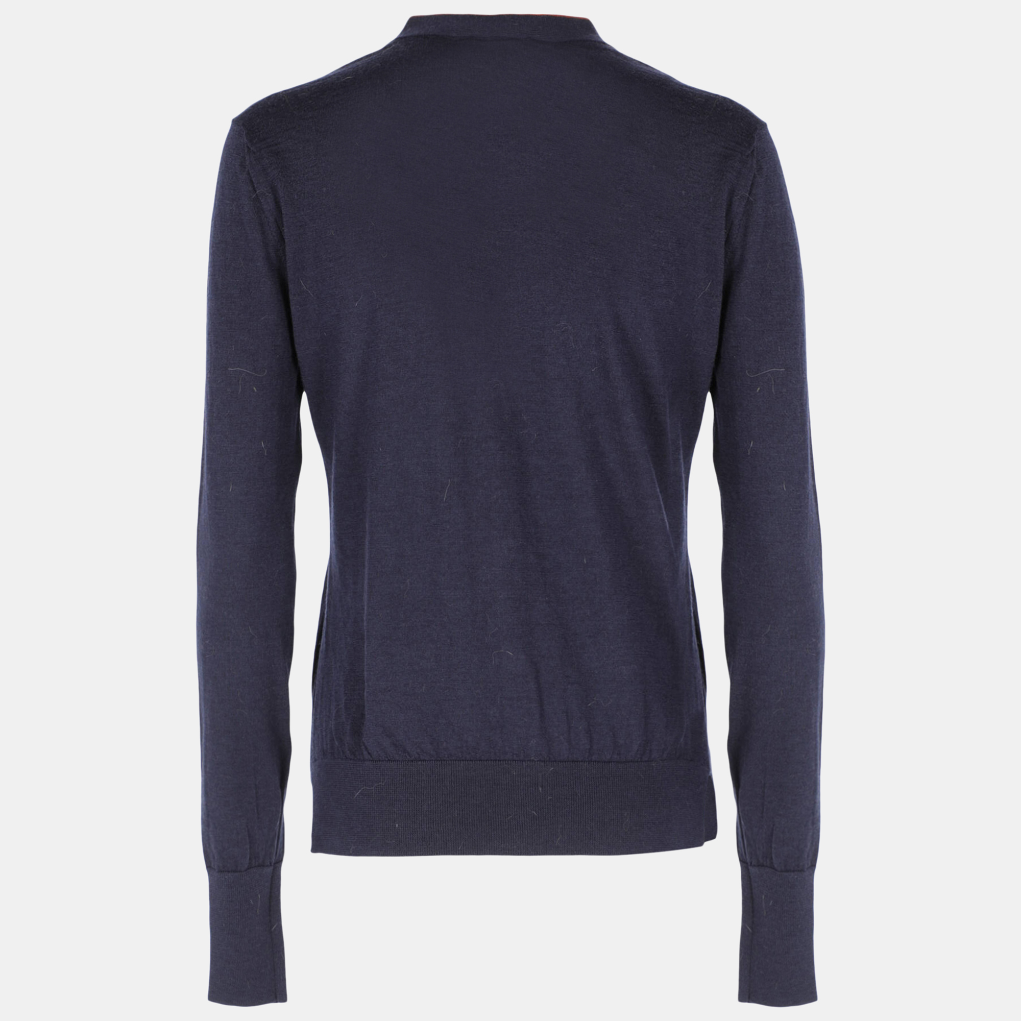 

Loro Piana Women's Wool Cardigan - Navy, Navy blue