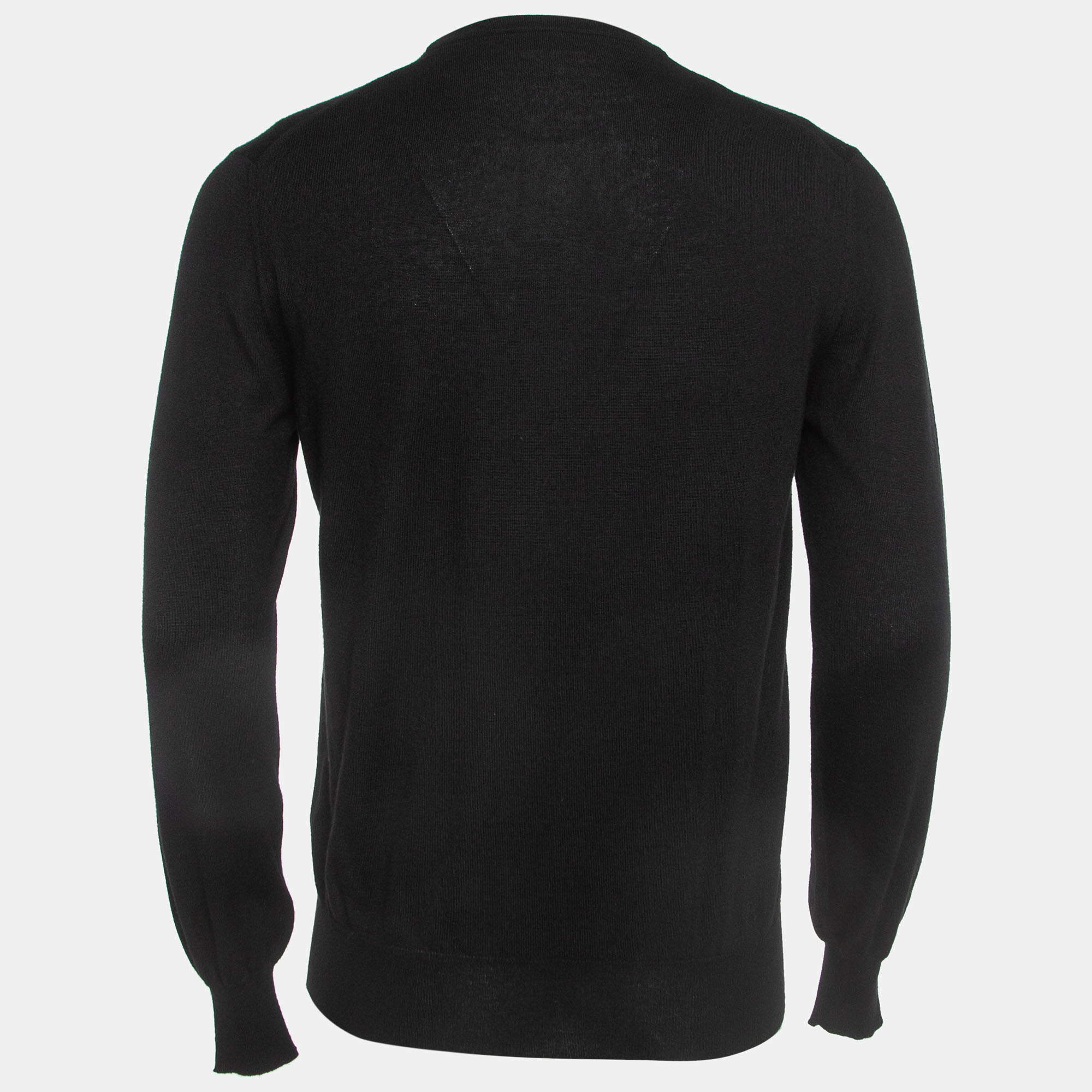 

Loro Piana Black Cashmere Round Neck Sweater