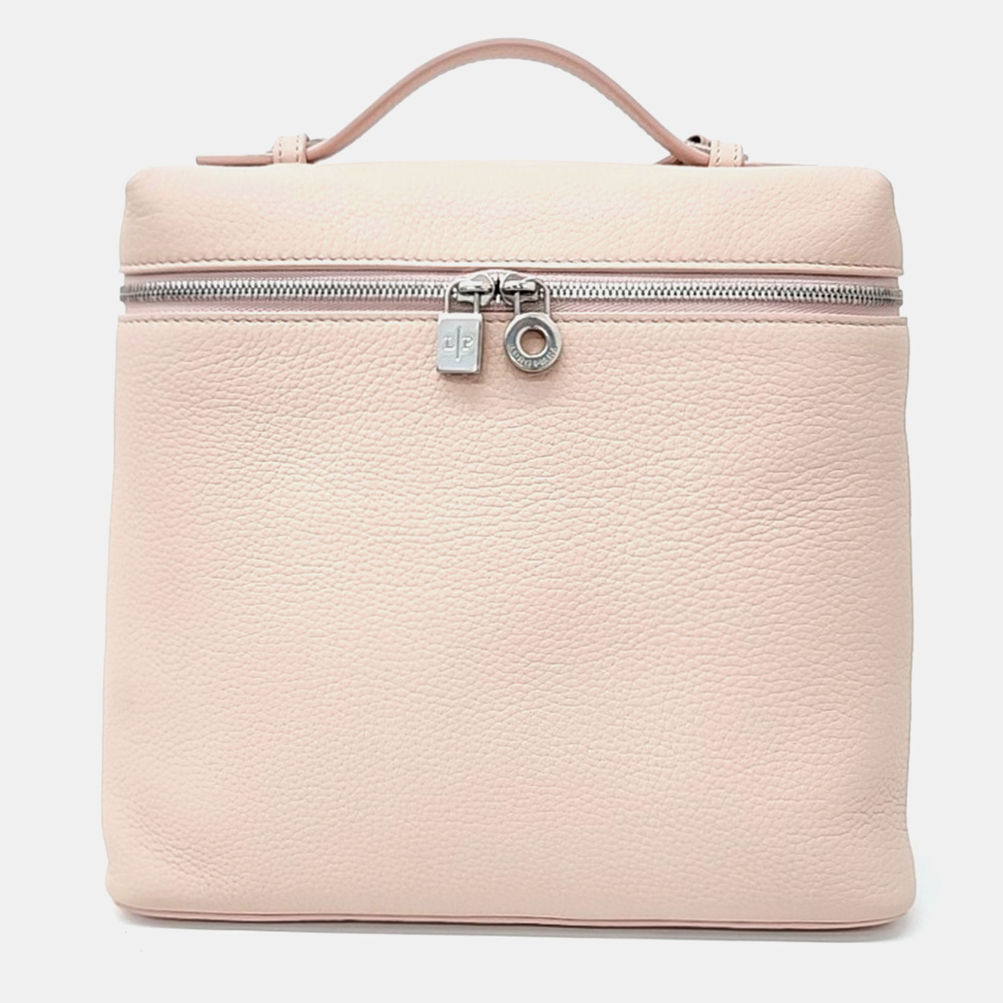 

Loro Piana Pink Leather Extra Pocket Backpack