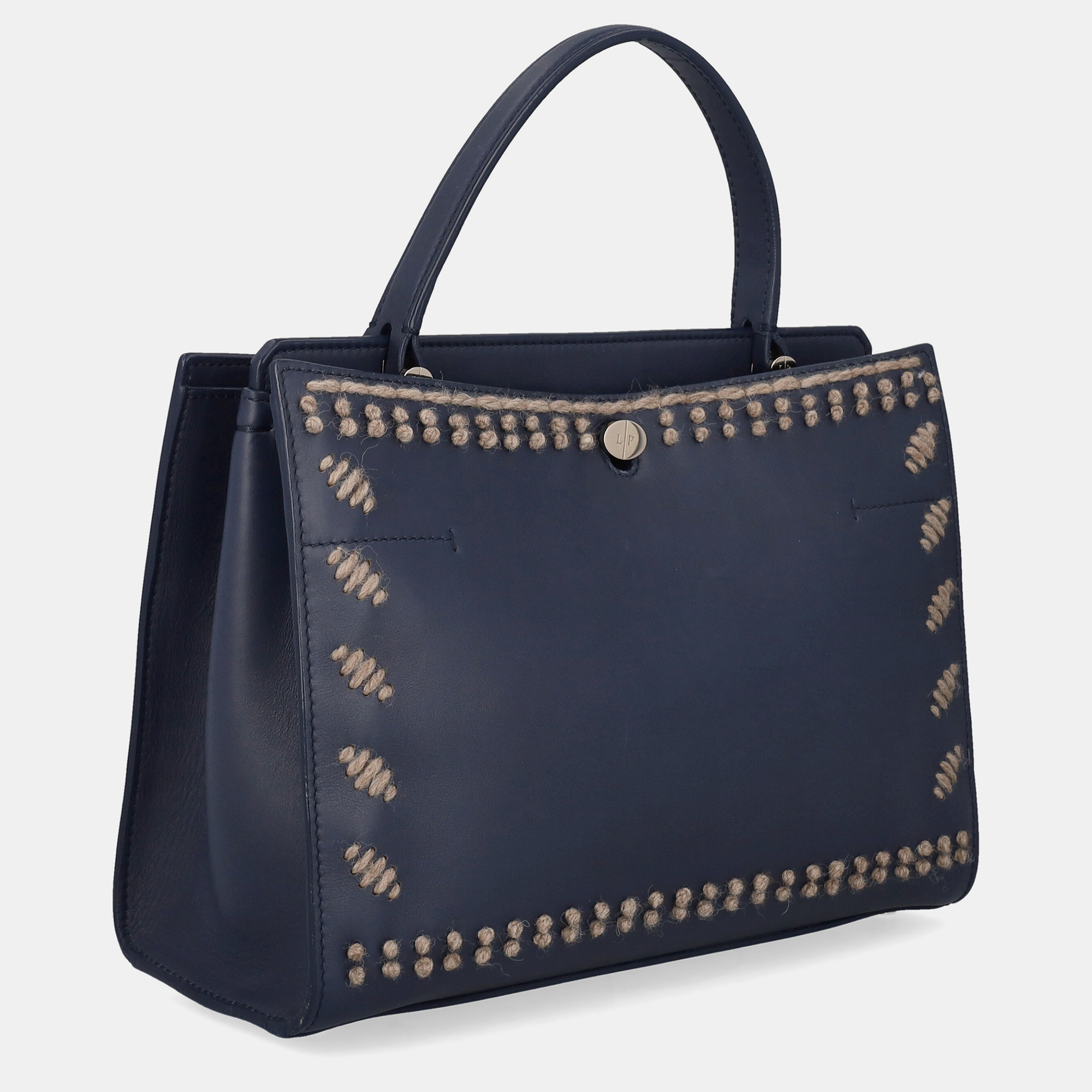 

Loro Piana Women's Leather Tote Bag - Grey