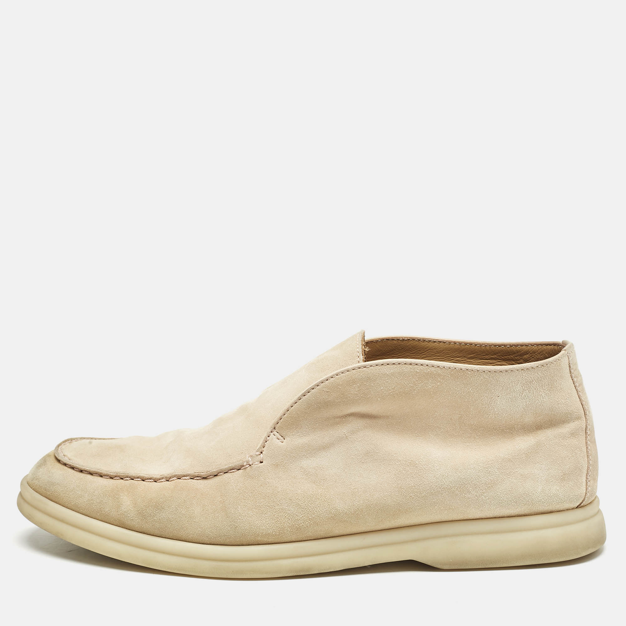 

Loro Piana Beige Suede Summer Open Walk Loafers Size