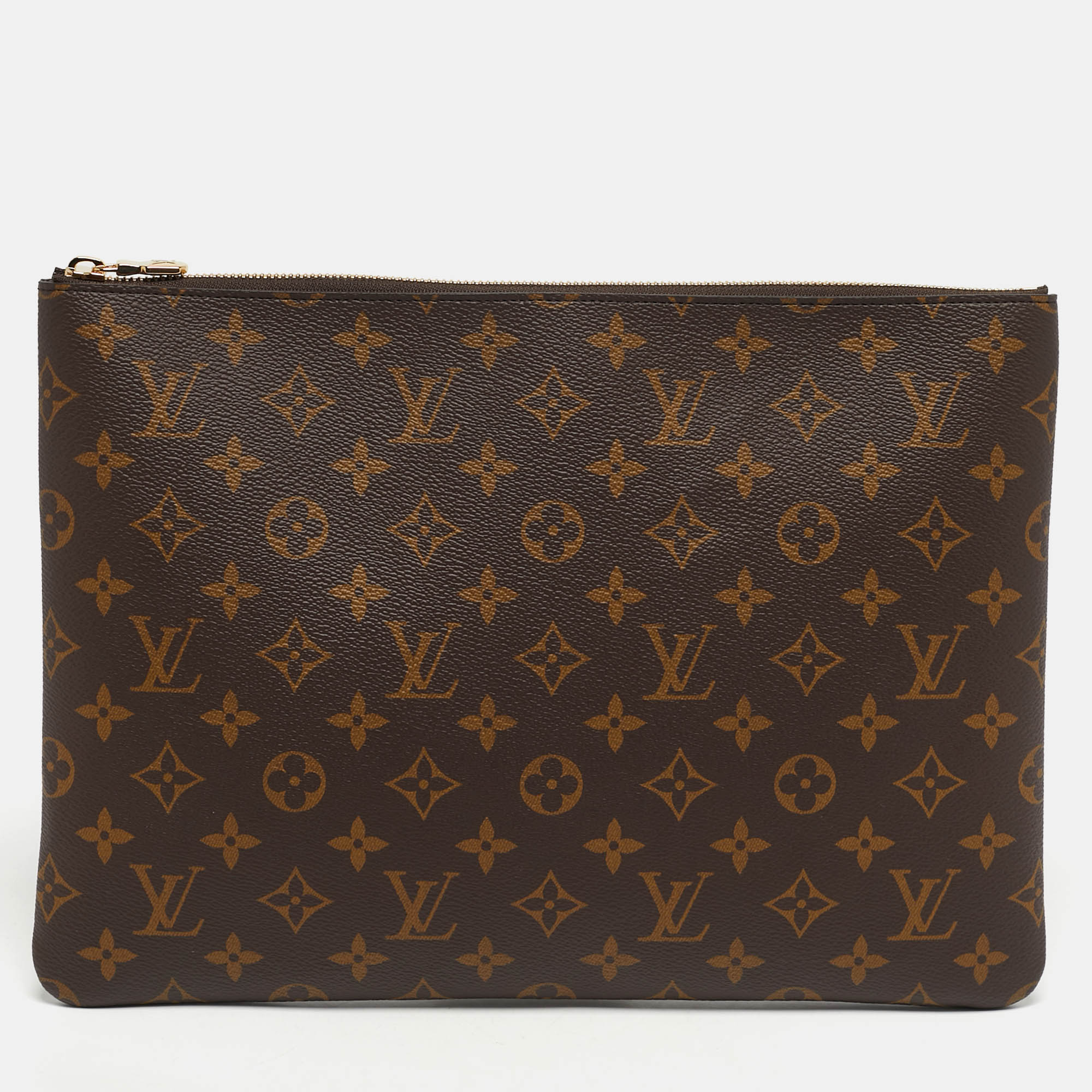 

Louis Vuitton  Key Pouch Monogram Canvas, Brown