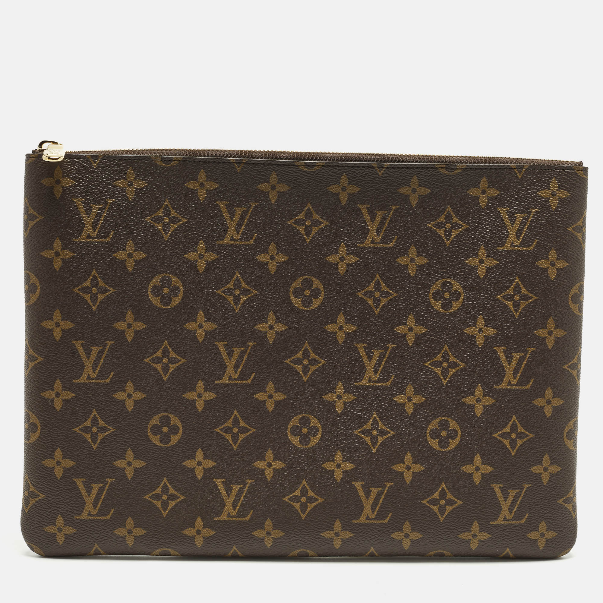 

Louis Vuitton  Key Pouch Monogram Canvas, Brown