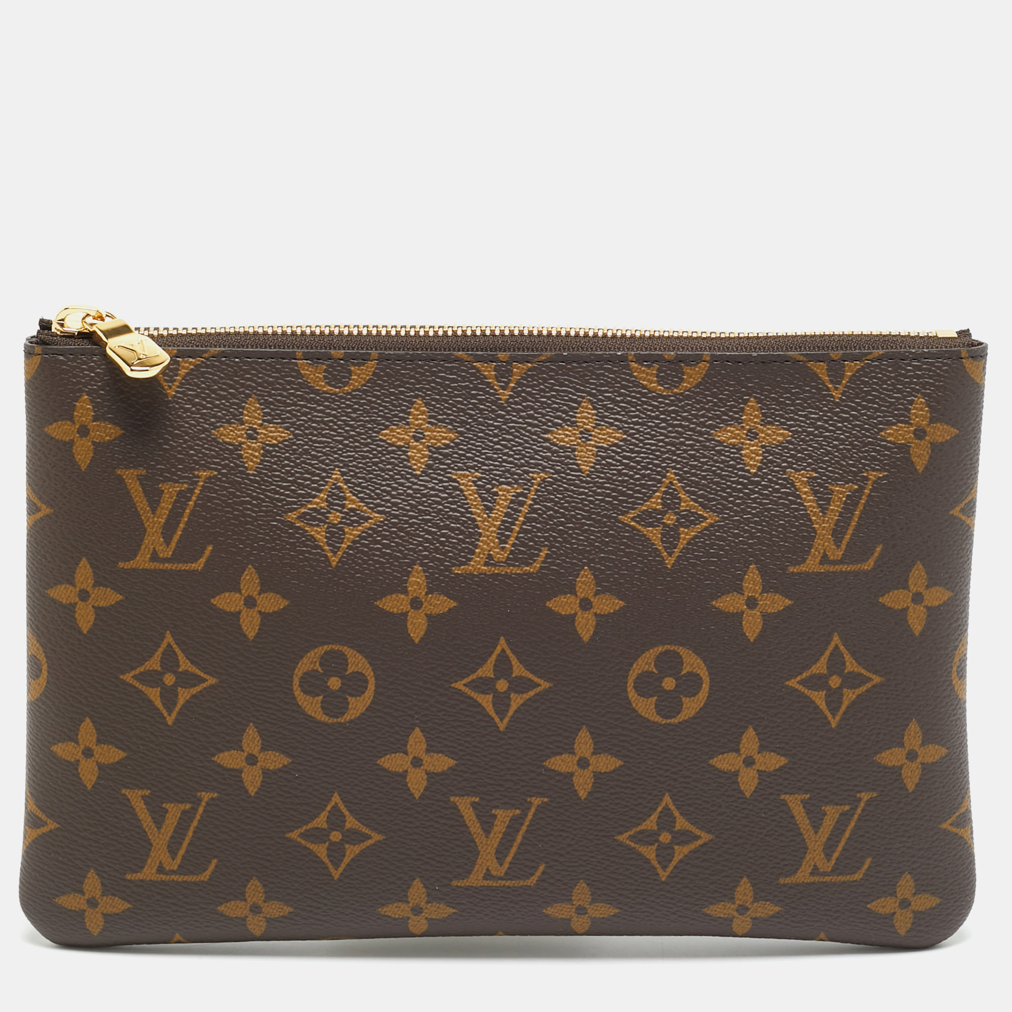 

Louis Vuitton  Key Pouch Monogram Canvas, Brown