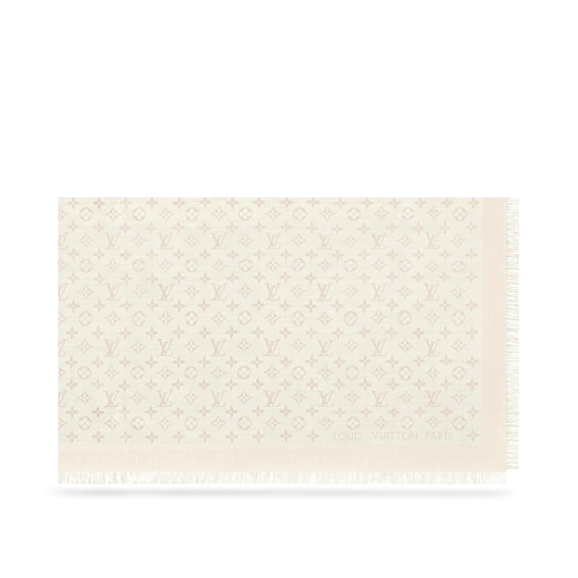 Classic White Louis Vuitton Seamless Pattern LG Velvet (5G) Clear