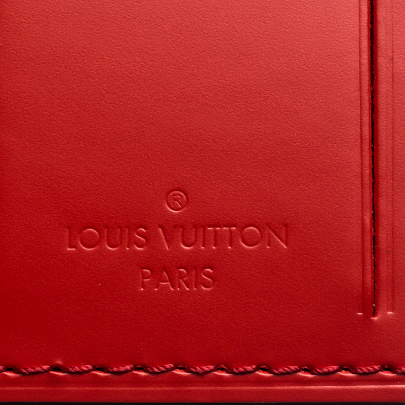 Louis Vuitton Luggage Tag Red Calfskin Authentic France UEC 🎊 – PoshBagShop