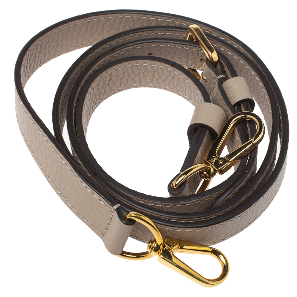 

Louis Vuitton Beige Leather Adjustable Shoulder Strap
