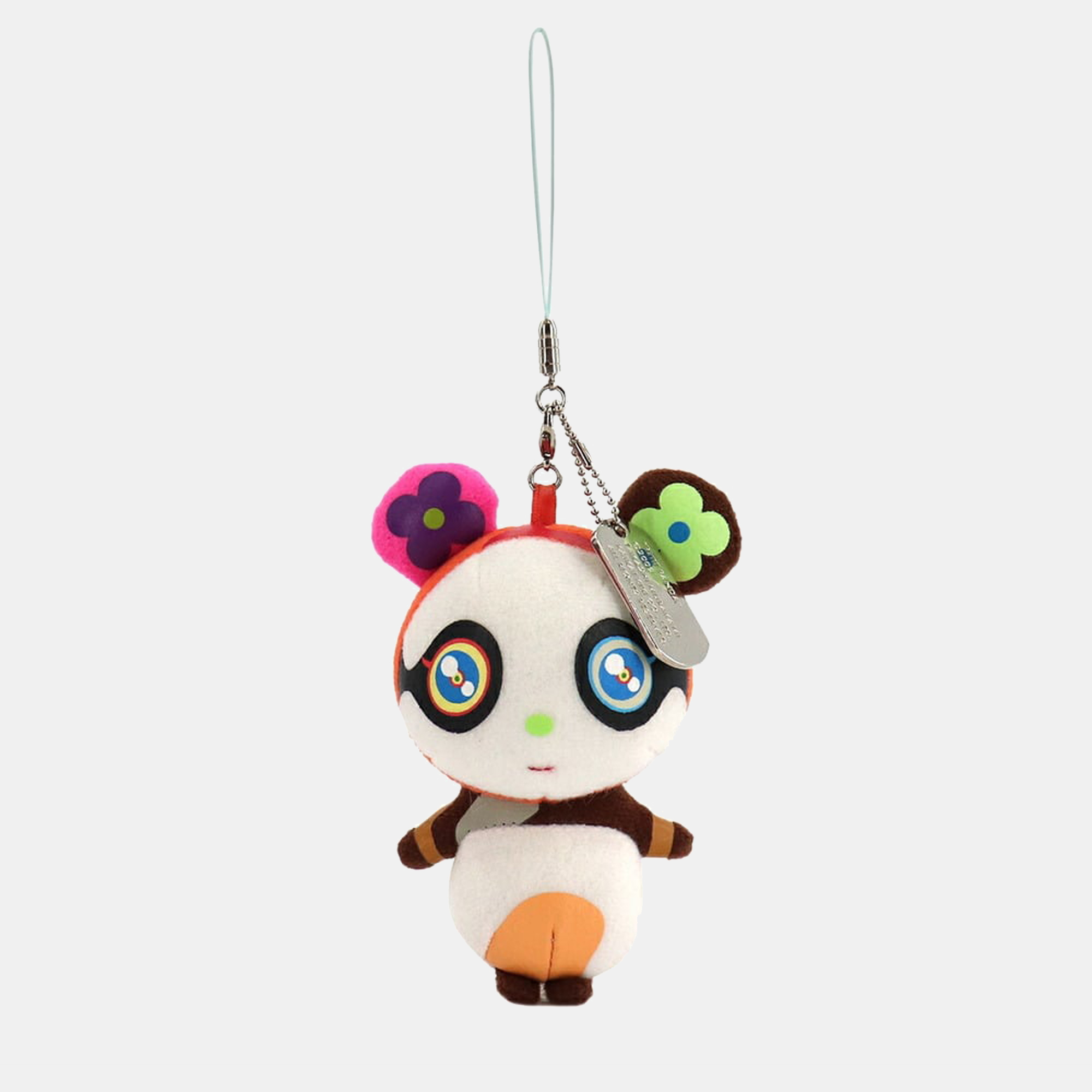 

Louis Vuitton Multicolor Cotton Takashi Murakami Petit Panda Charm Key Chain