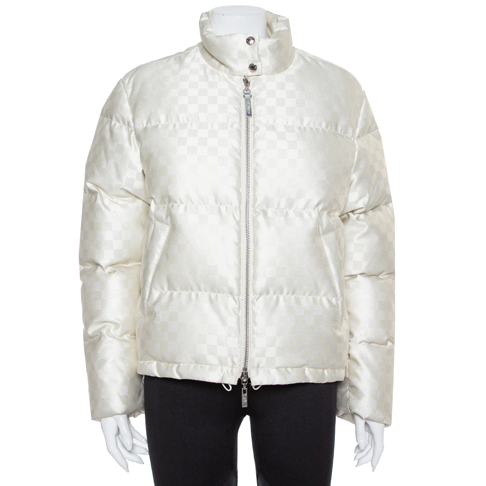 Pre-owned Louis Vuitton Jacket In White