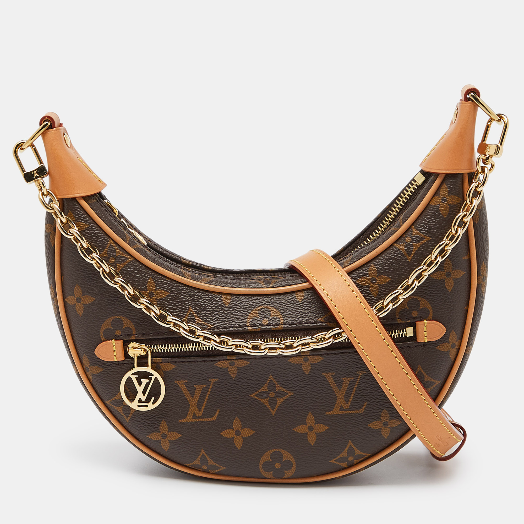 

Louis Vuitton Monogram Canvas Loop Bag, Brown