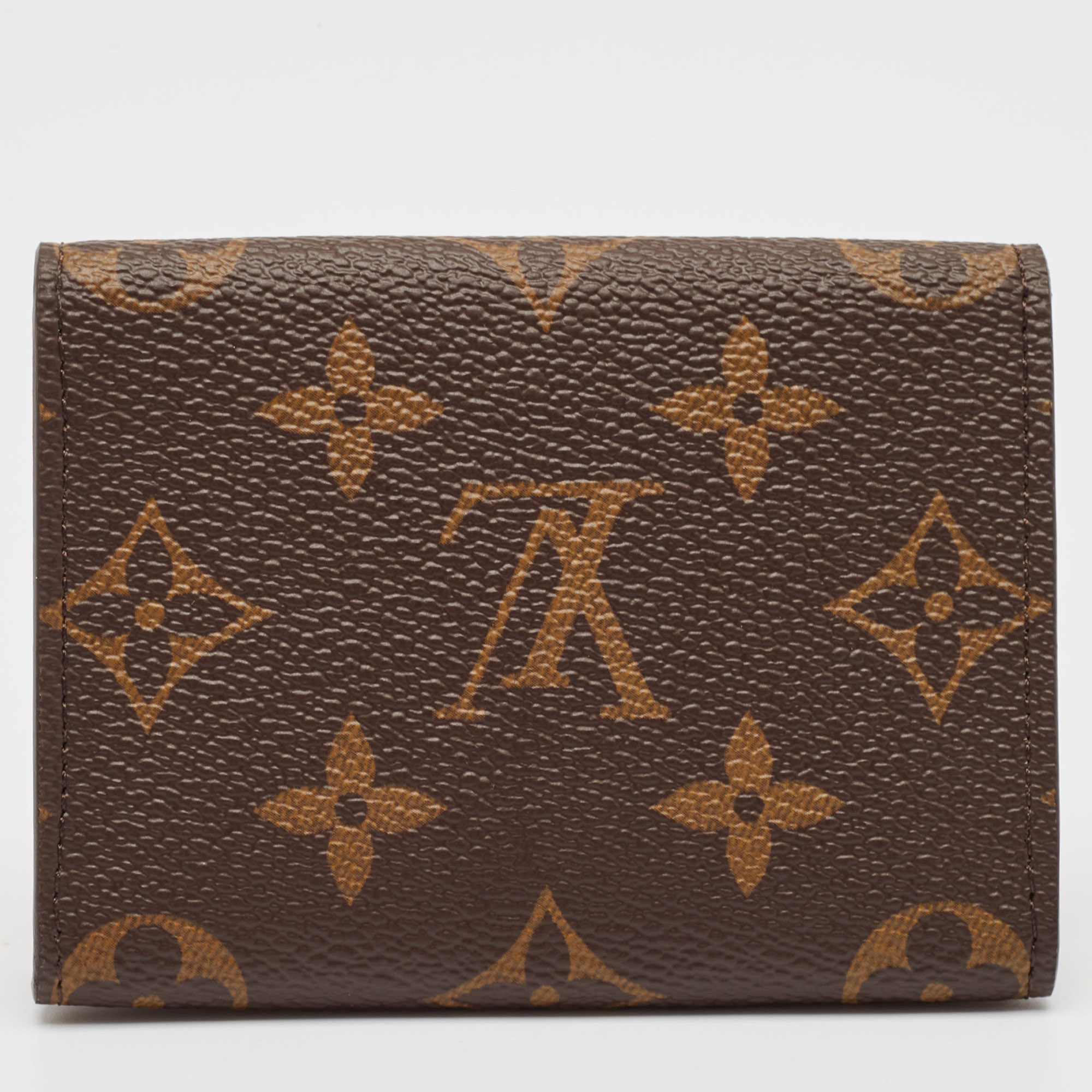 

Louis Vuitton Monogram Canvas Envelope Business Card Holder, Brown