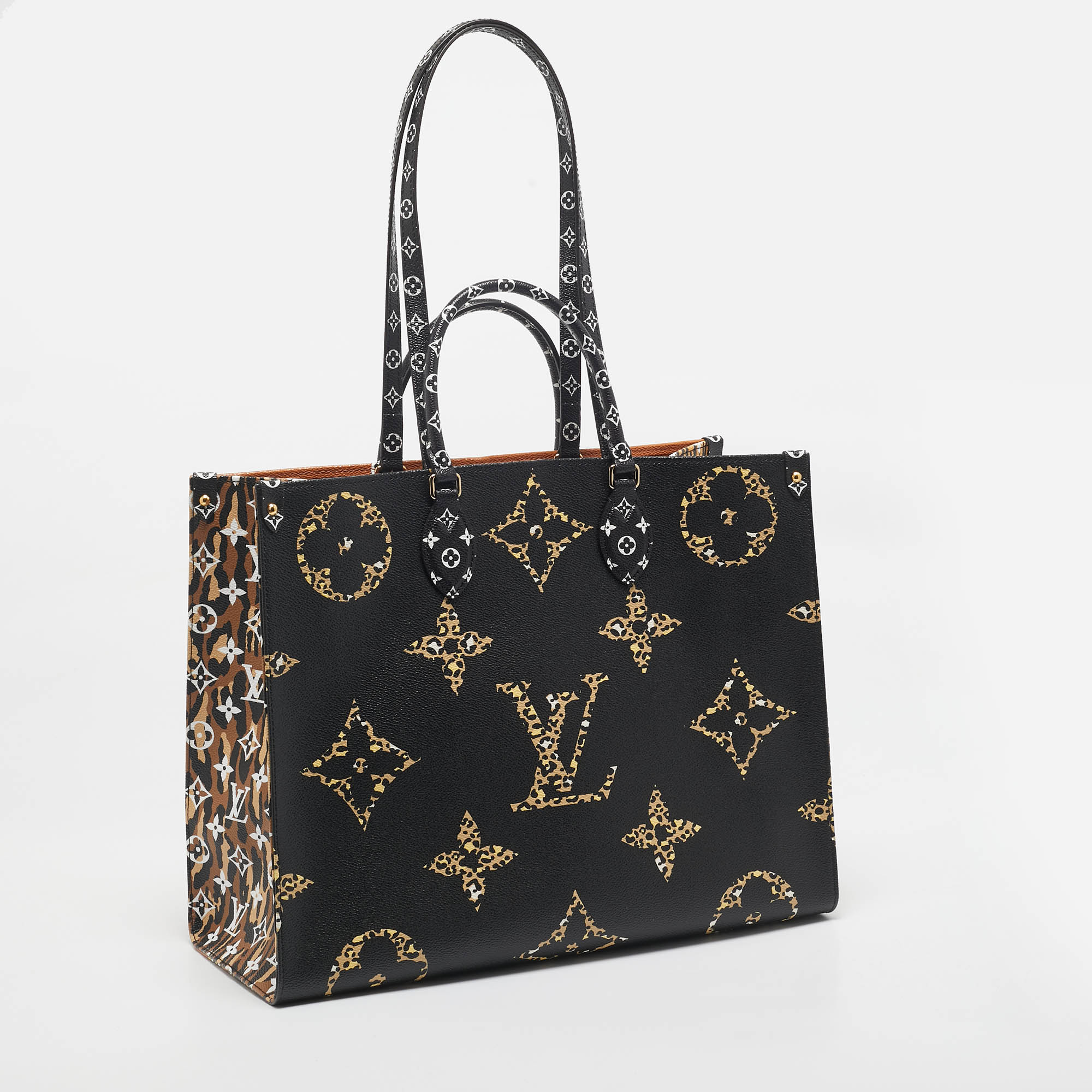 Louis Vuitton Jungle Giant Monogram Canvas OnTheGo GM Bag 