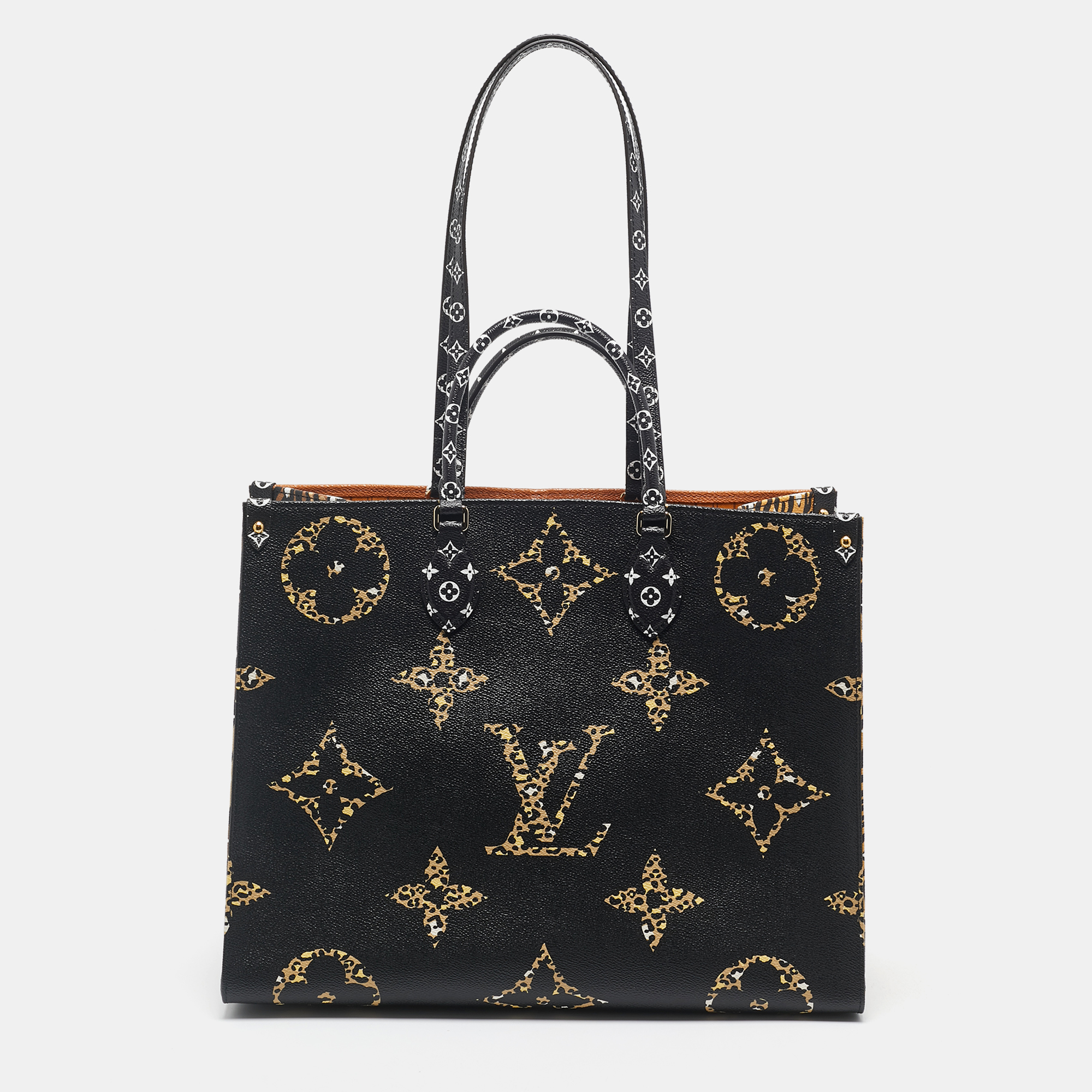 

Louis Vuitton Jungle Giant Monogram Canvas OnTheGo GM Bag, Multicolor