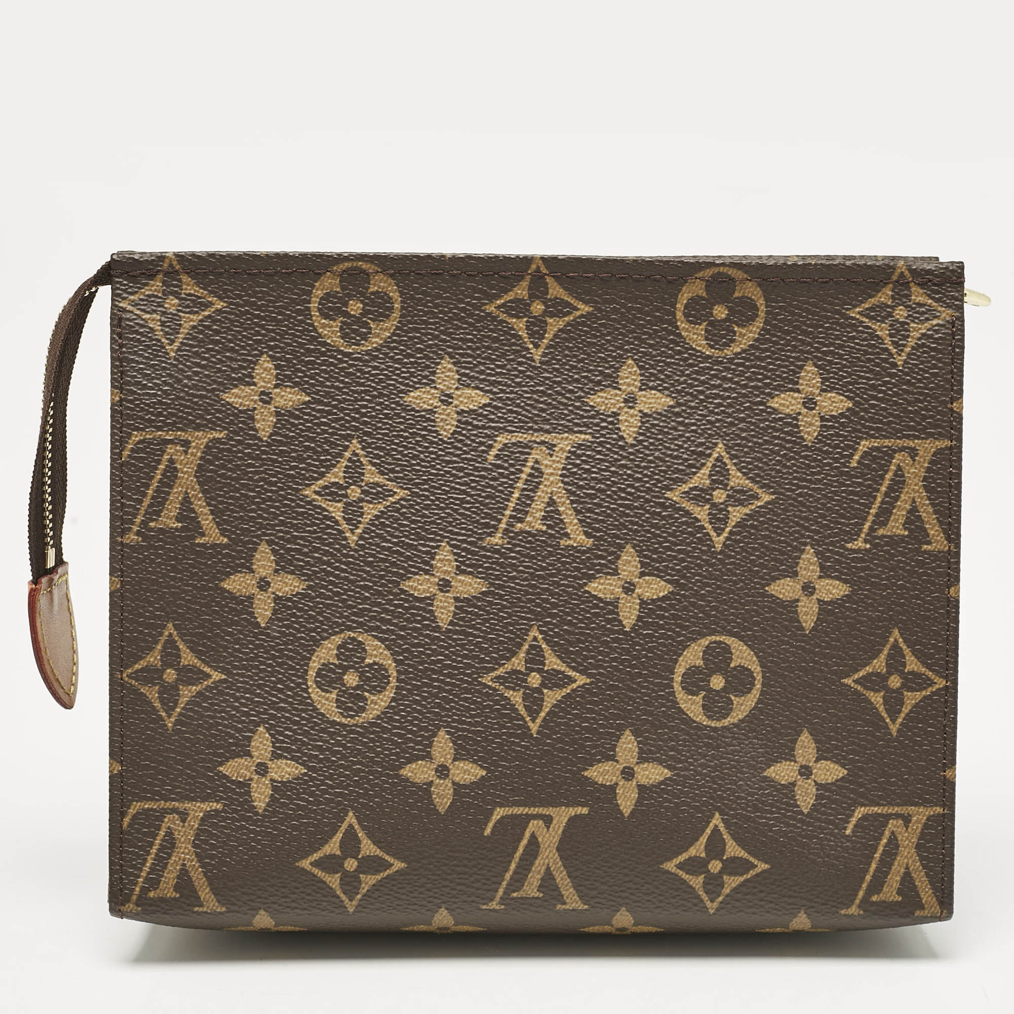 

Louis Vuitton Monogram Canvas Toiletry 19 Pouch, Brown