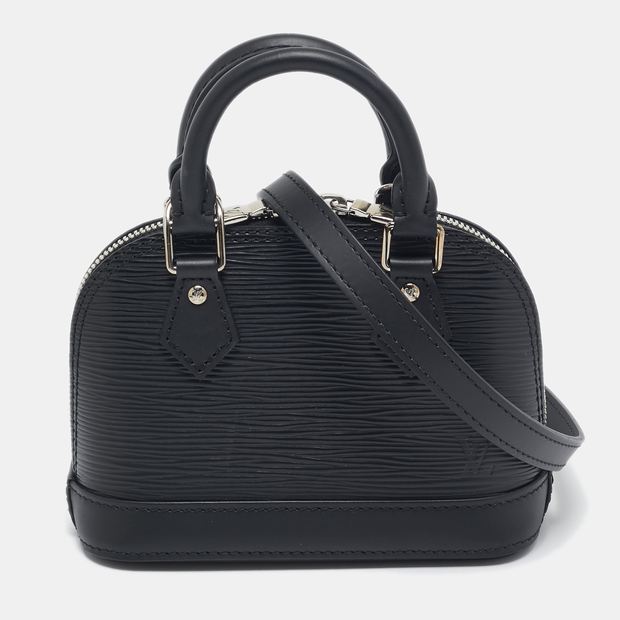 

Louis Vuitton Black Epi Leather Alma Nano Bag