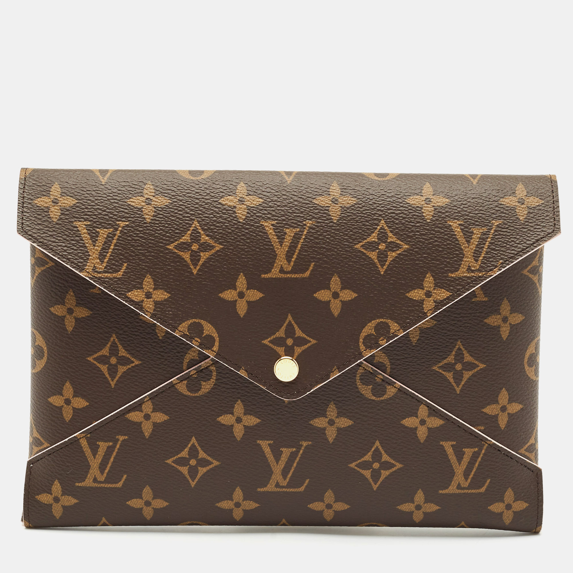 

Louis Vuitton Monogram Canvas Kirigami Pochette, Brown
