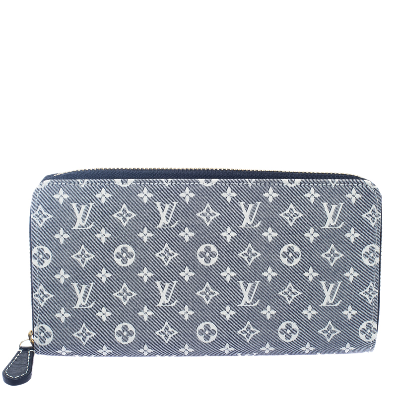 Louis Vuitton Encre Mini Lin Zippy Wallet