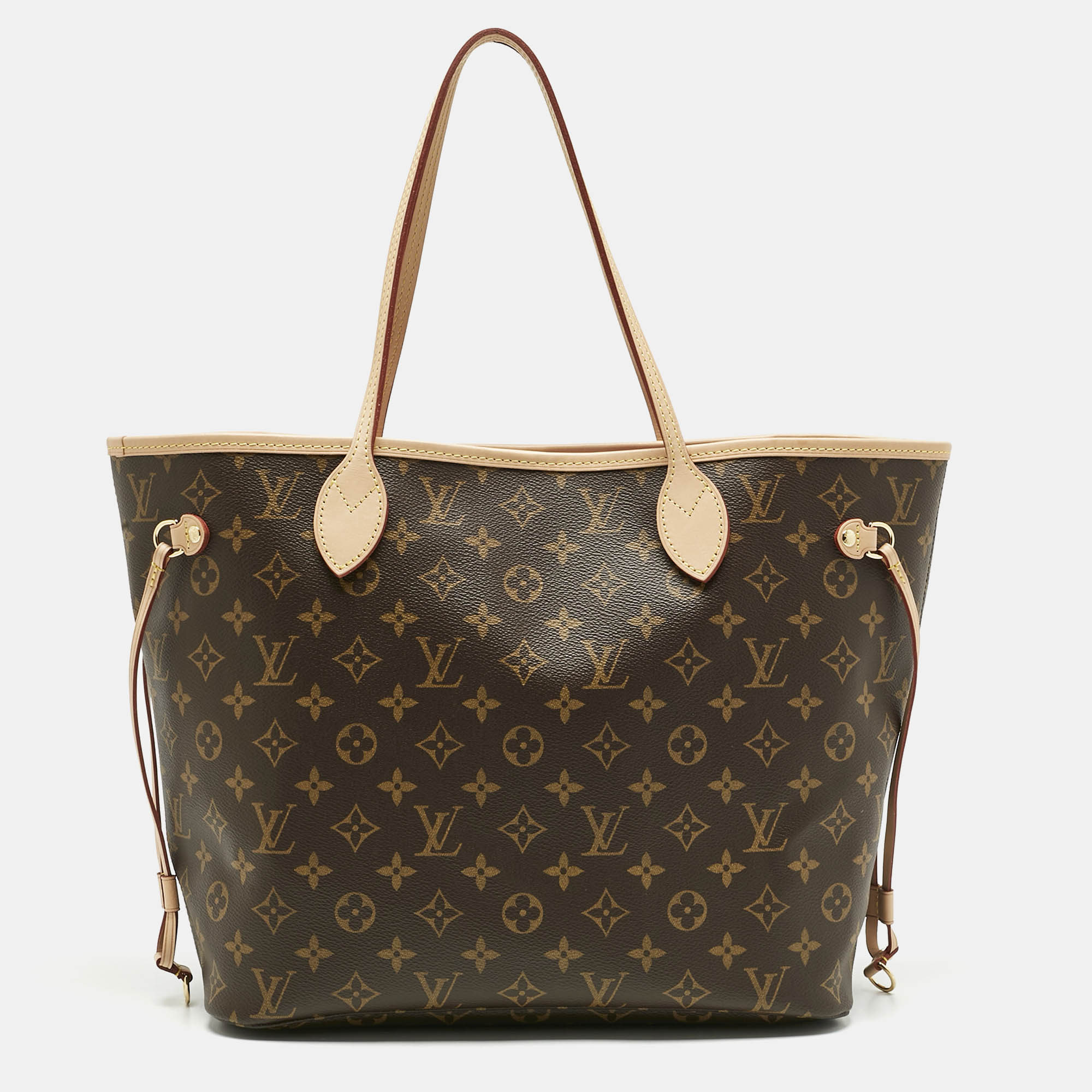 

Louis Vuitton Monogram Canvas Neverfull MM Bag, Brown