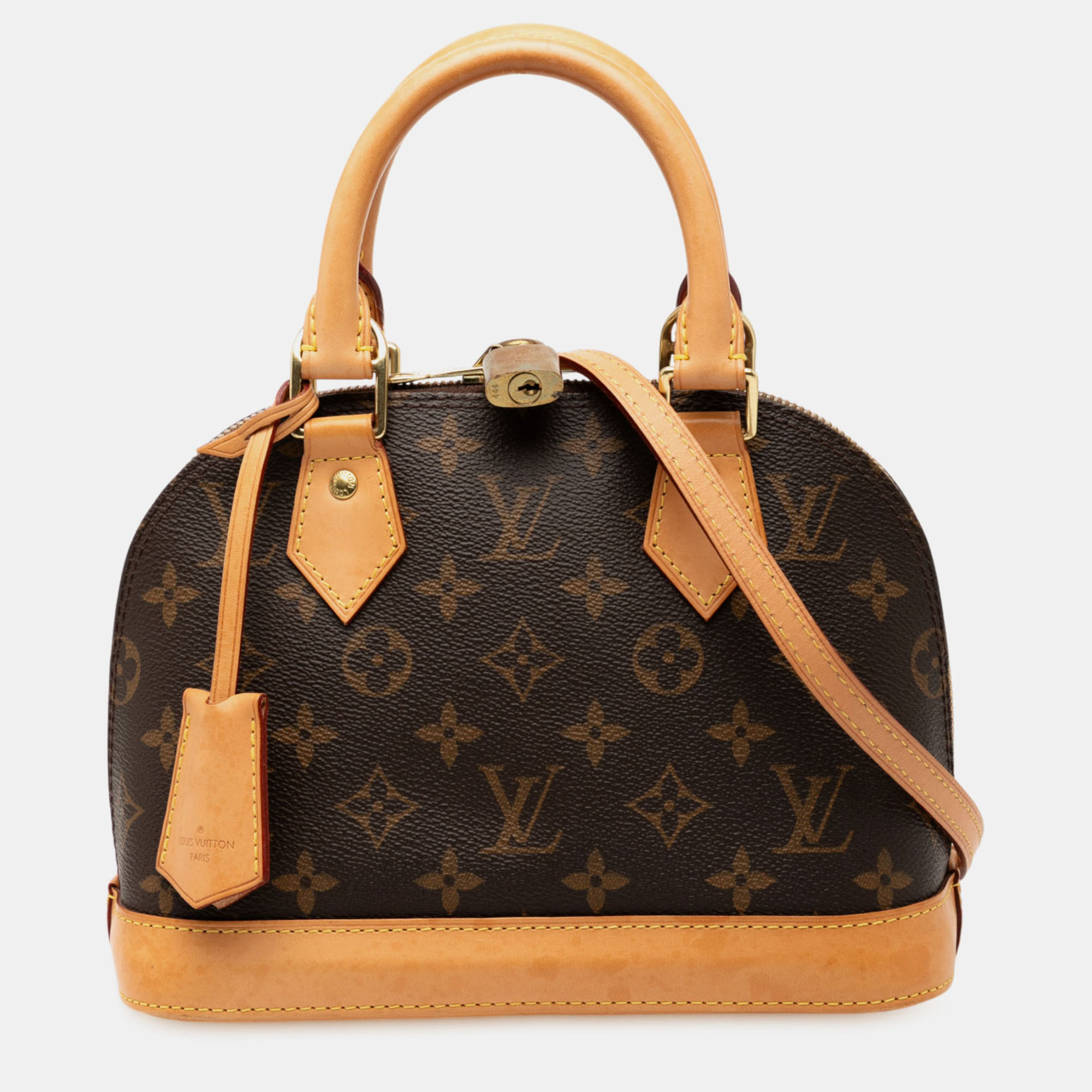 

Louis Vuitton Brown Monogram Alma BB