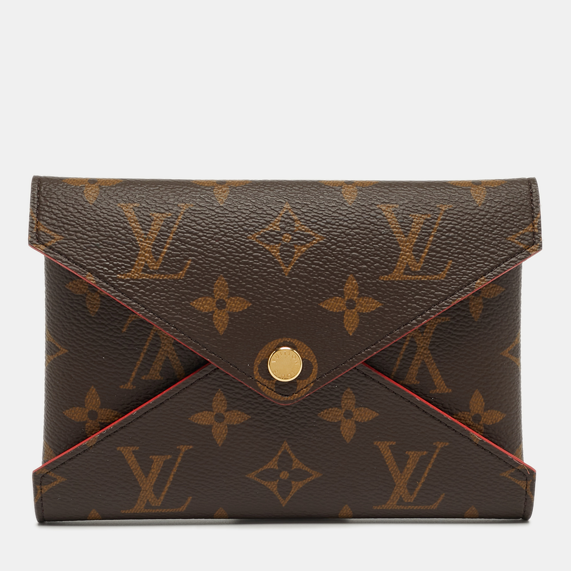

Louis Vuitton Kirigami Monogram Canvas Pochette, Brown