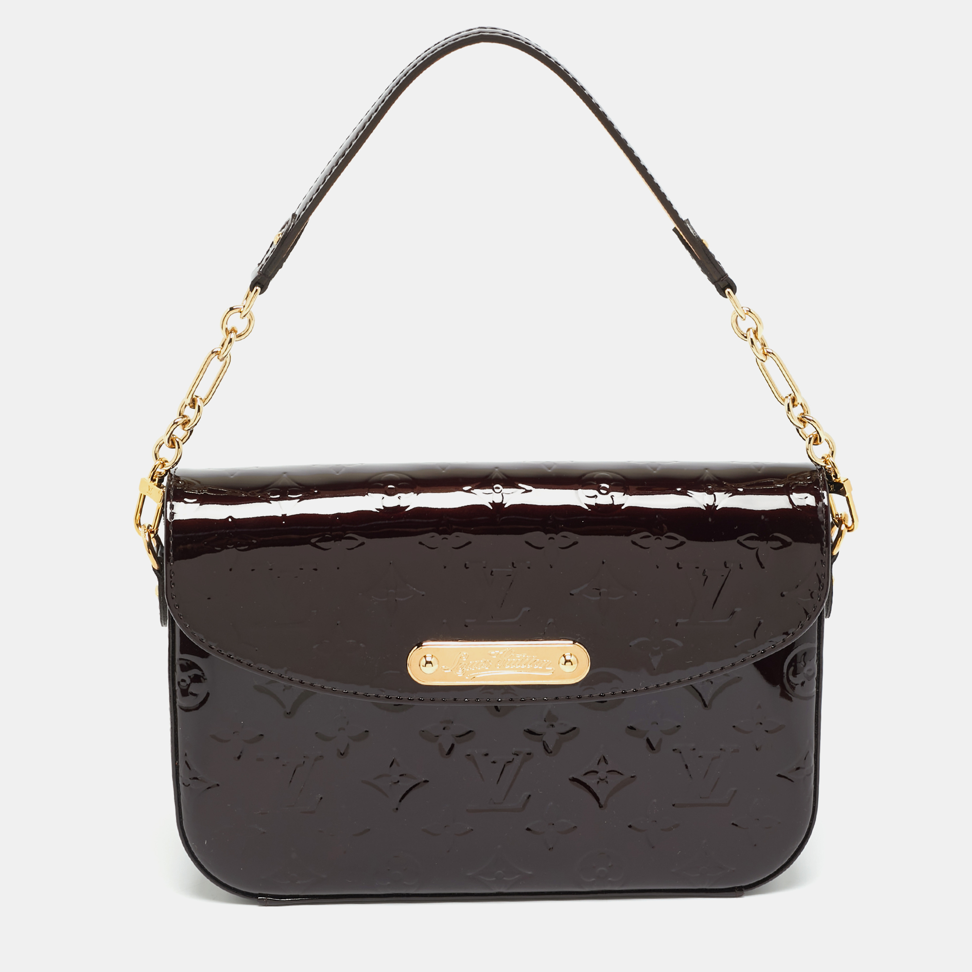 

Louis Vuitton Rodeo Drive Amarante Monogram Vernis Bag, Burgundy