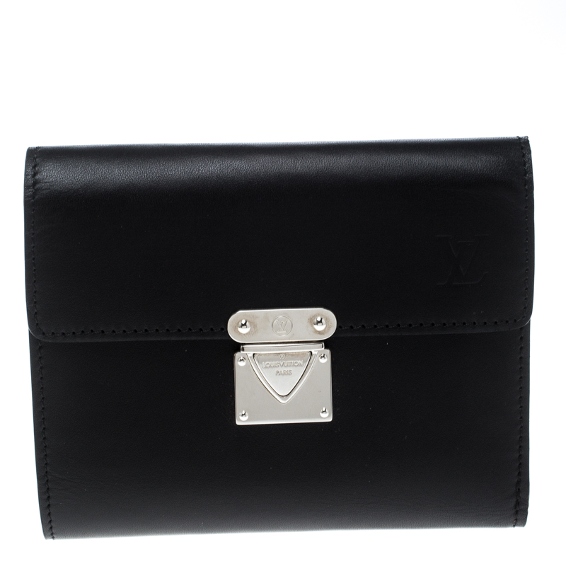 Pre Owned محفظة لوي فيتون كوالا جلد أسود