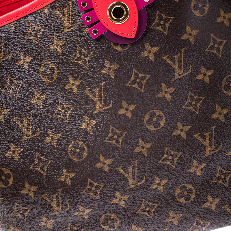 Louis Vuitton Flamingo Monogram Canvas Neverfull Totem NM MM Bag