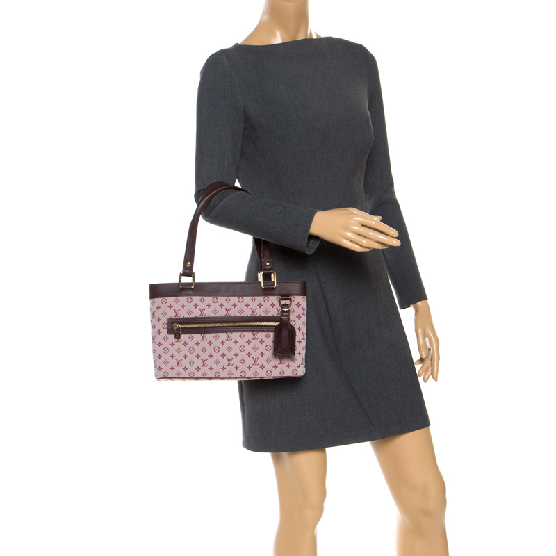 

Louis Vuitton Pink Monogram Mini Lin Lucille PM TST Bag
