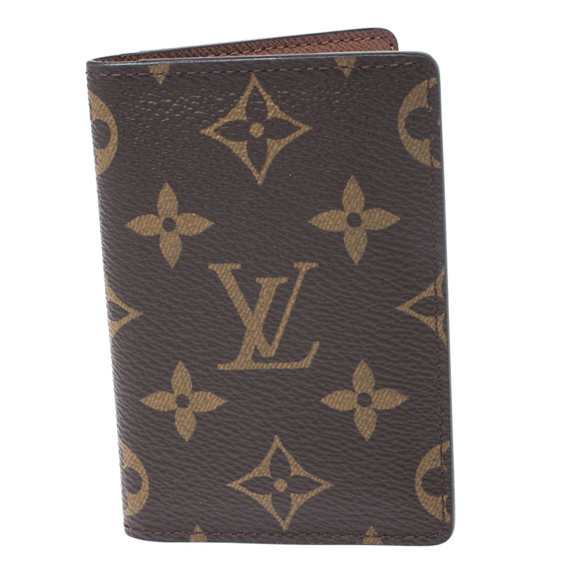 Pre Owned Louis Vuitton Monogram Canvas Pocket Organizer