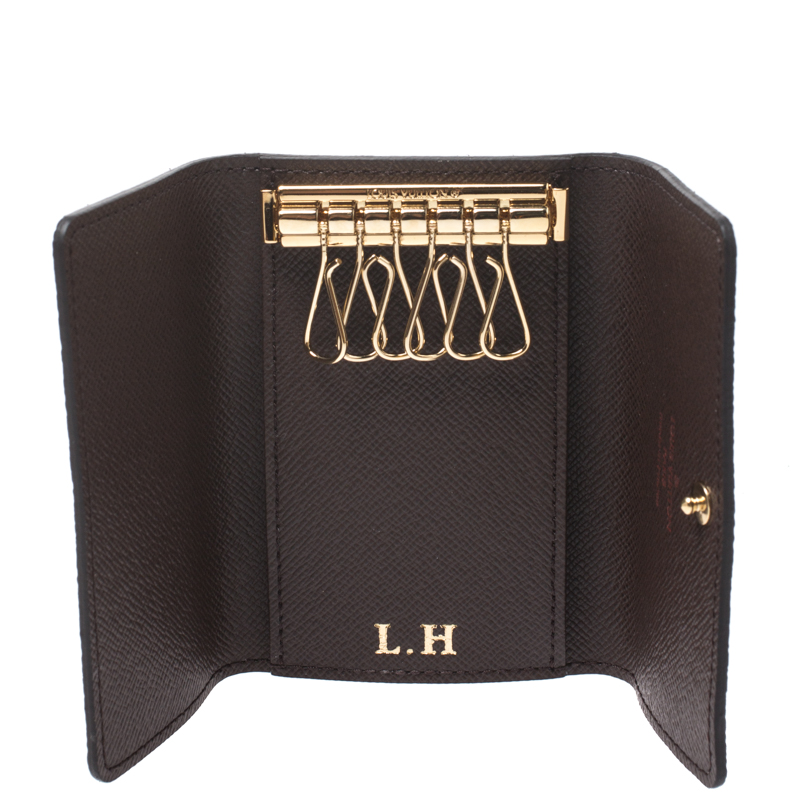 

Louis Vuitton Damier Ebene Canvas 6 Keys Holder, Brown