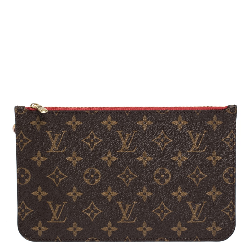 Louis Vuitton Monogram Canvas Neverfull Pochette NM Clutch