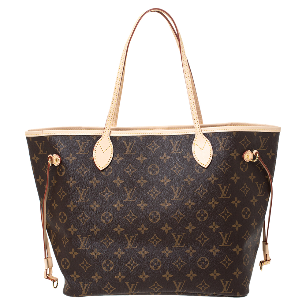 Louis Vuitton Monogram Canvas Neverfull MM Bag