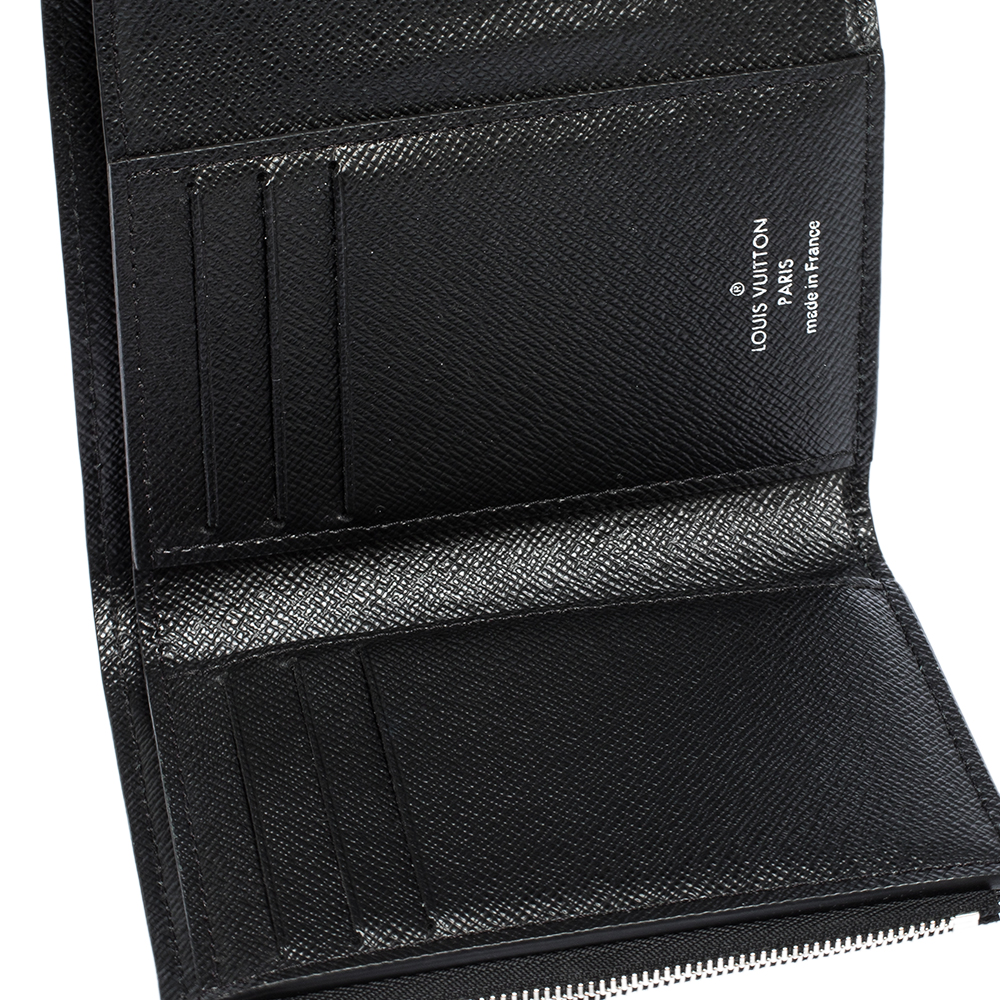 

Louis Vuitton Black Epi Leather Victorine Wallet