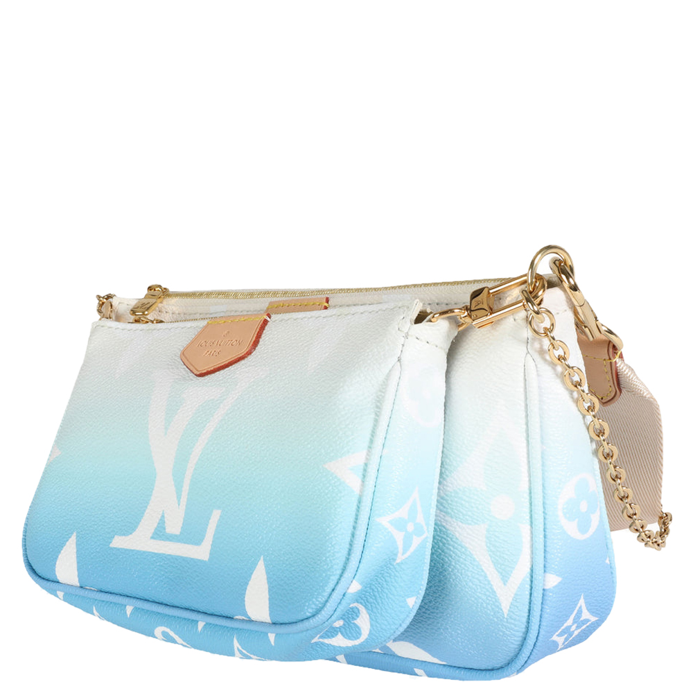 

Louis Vuitton Blue Monogram Canvas Giant By The Pool 2021 Multi-Pochette Accessoires Bag