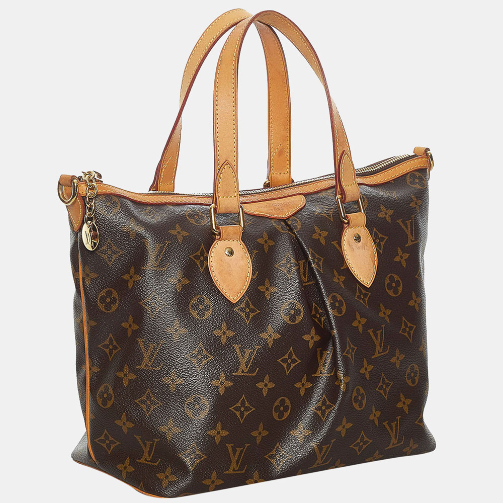 

Louis Vuitton Brown Monogram Palermo PM