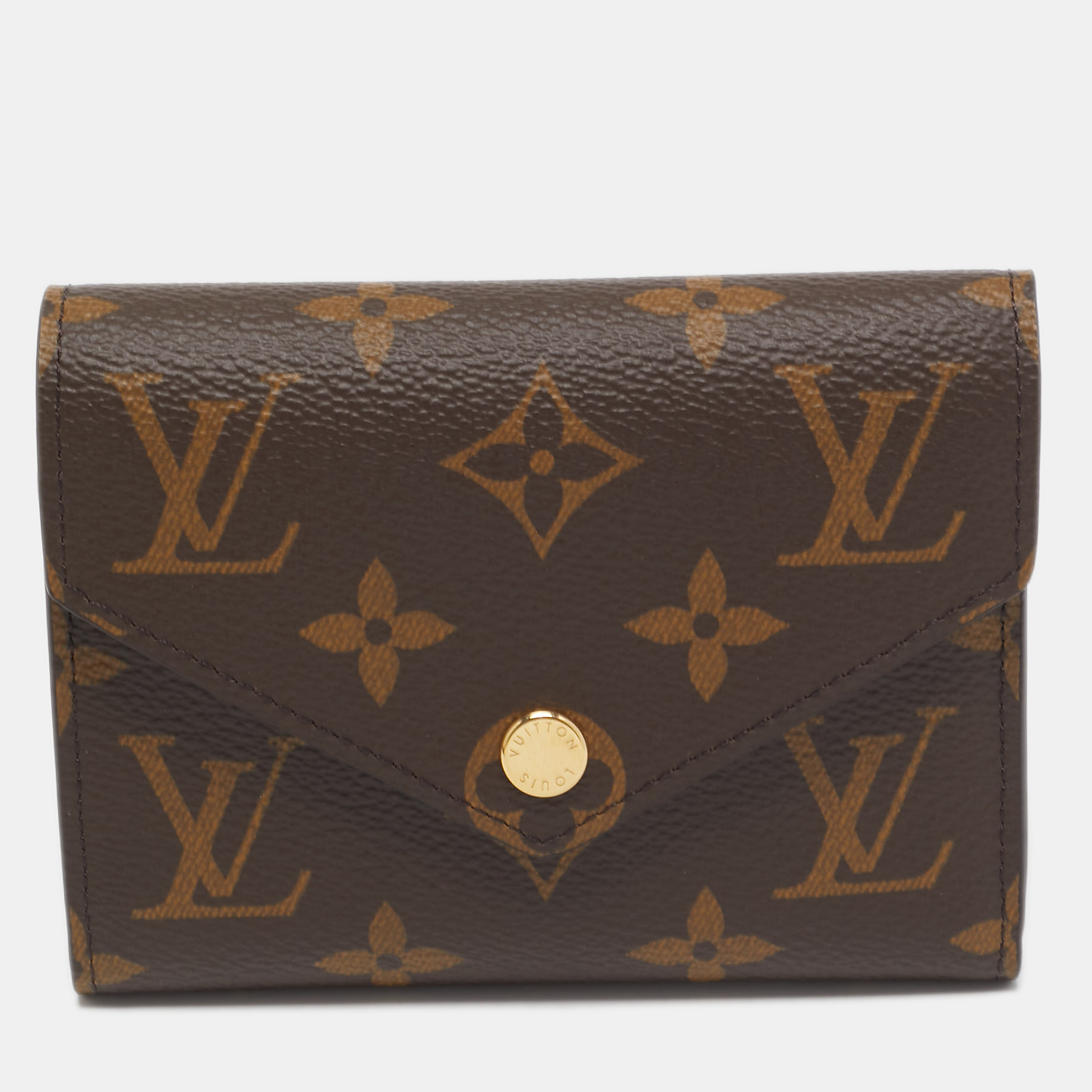 Pre Owned Louis Vuitton Monogram Canvas Victorine Wallet