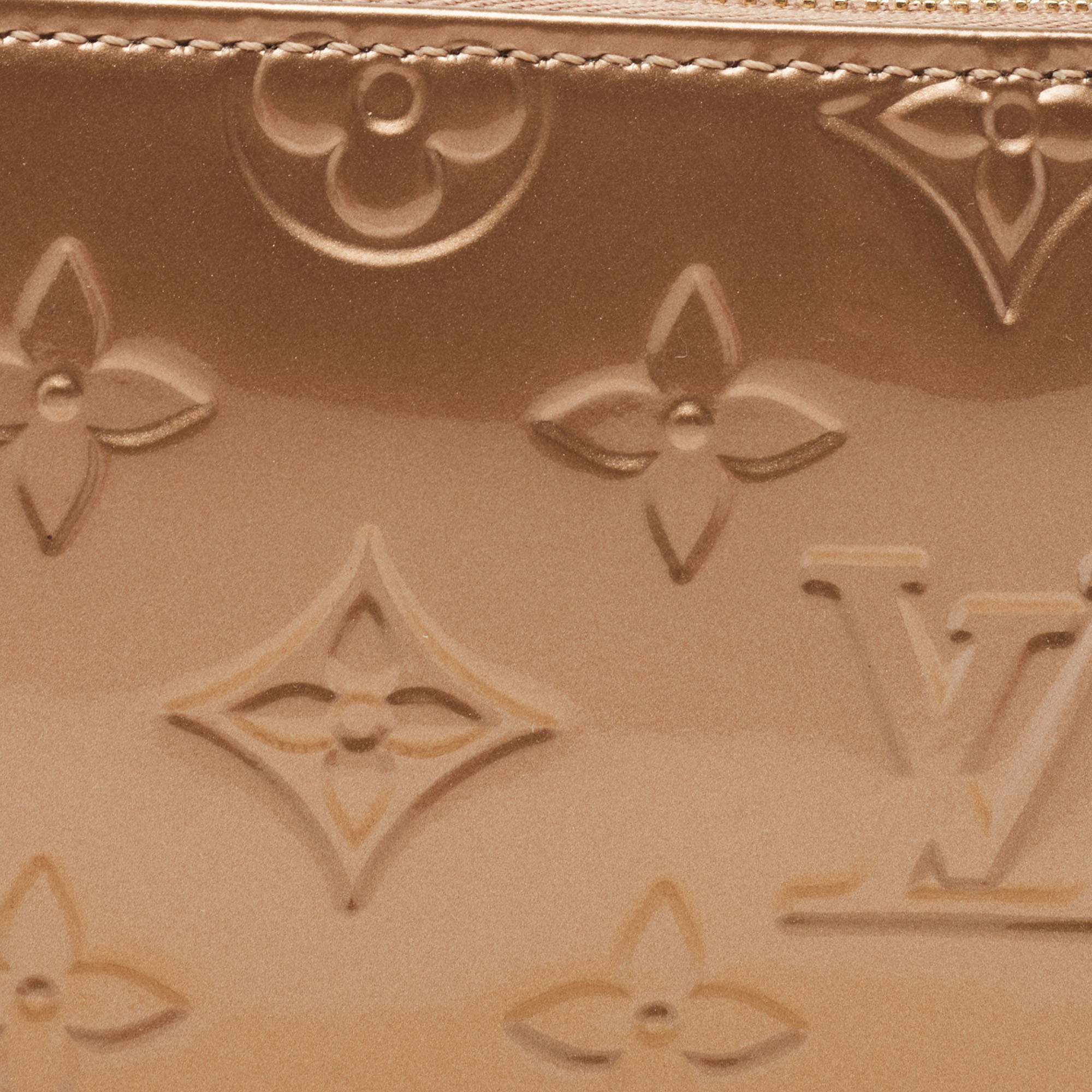 Louis Vuitton Valentine's Day Monogram Vernis Mini Pochette Accessoires w/  Tags - Yellow Handle Bags, Handbags - LOU713239