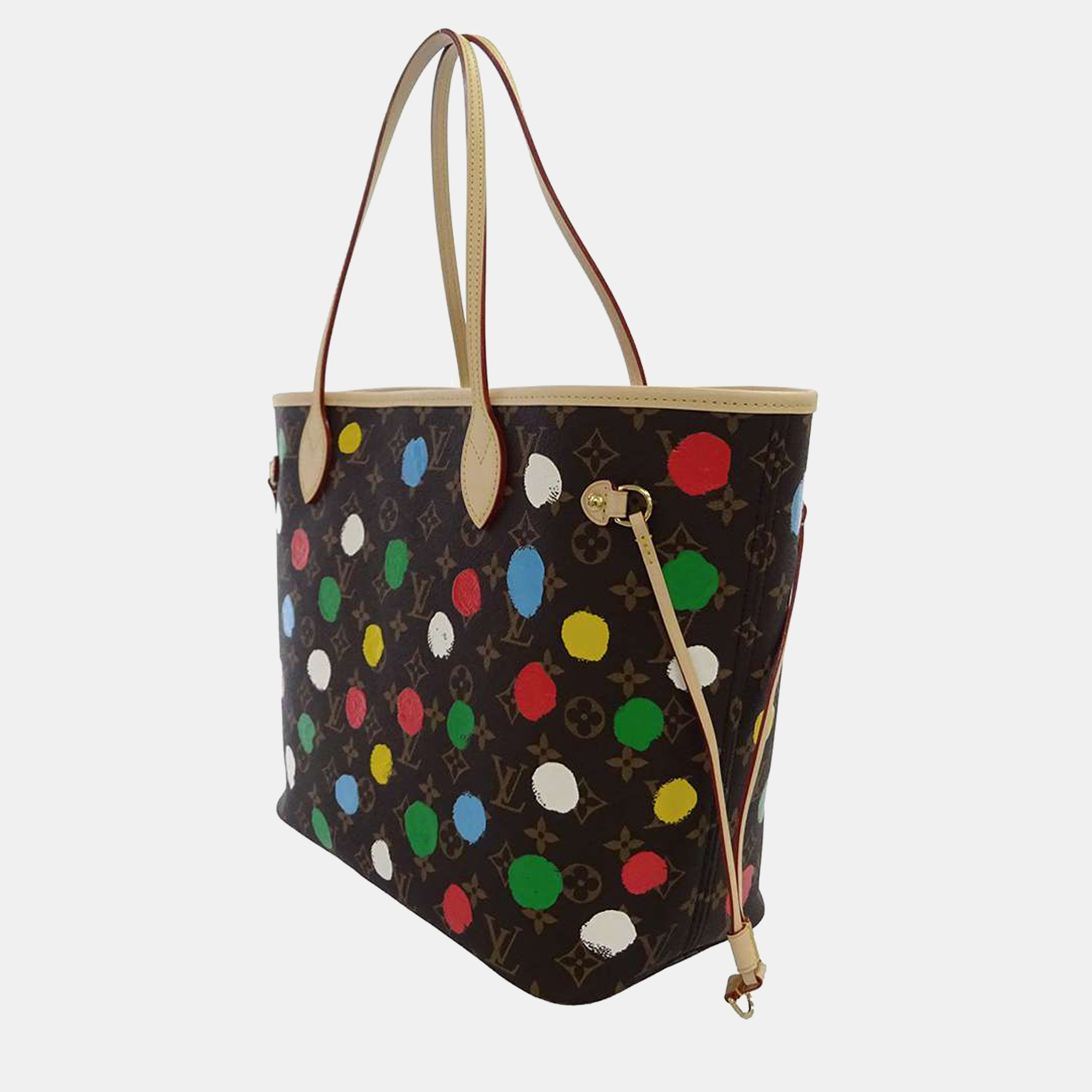 

Louis Vuitton x Yayoi Kusama Brown Monogram  Tote Bag