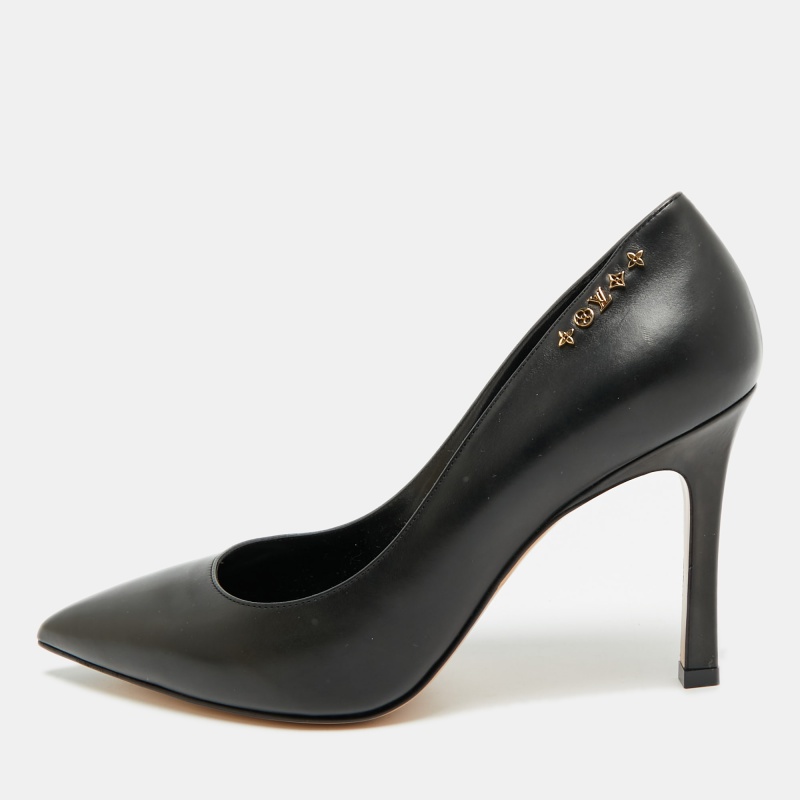 

Louis Vuitton Urban Twist Size  Black Leather Pumps